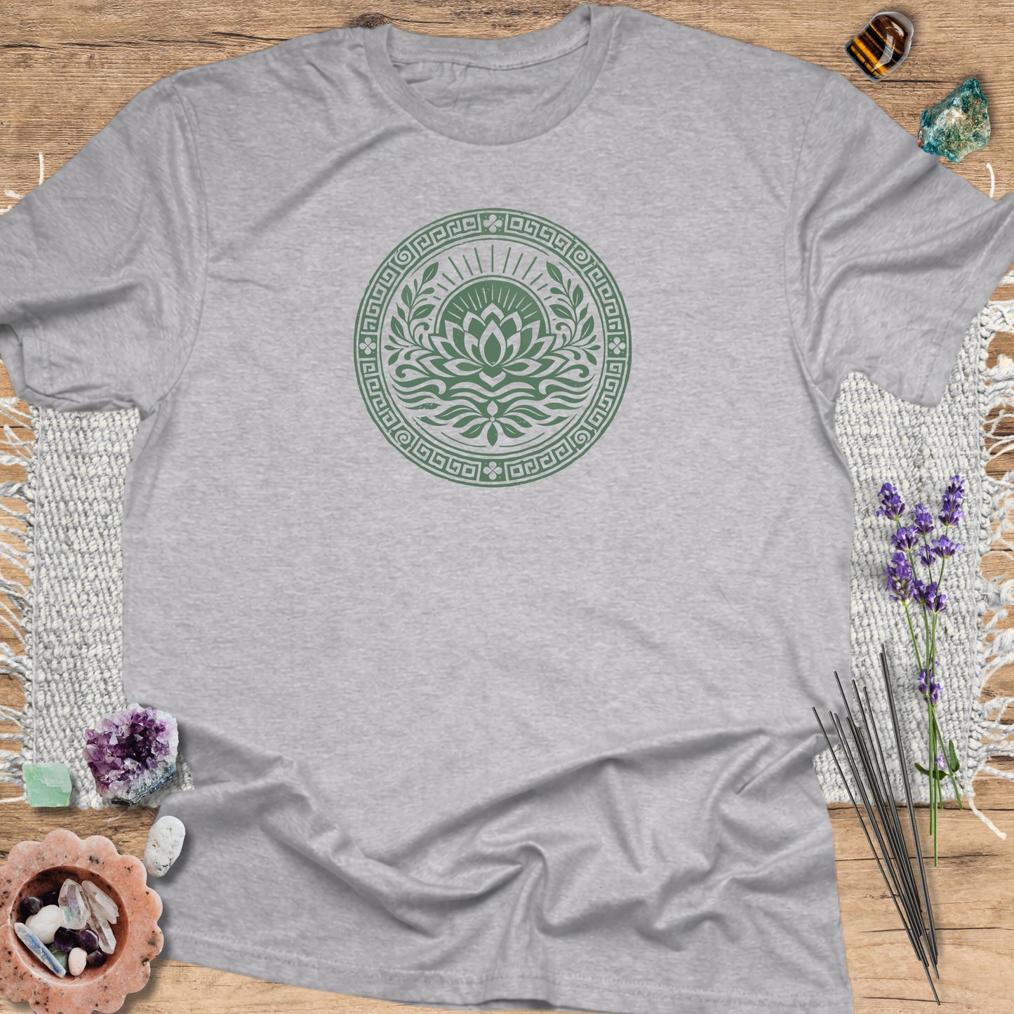 Lotus Mandala T‑Shirt