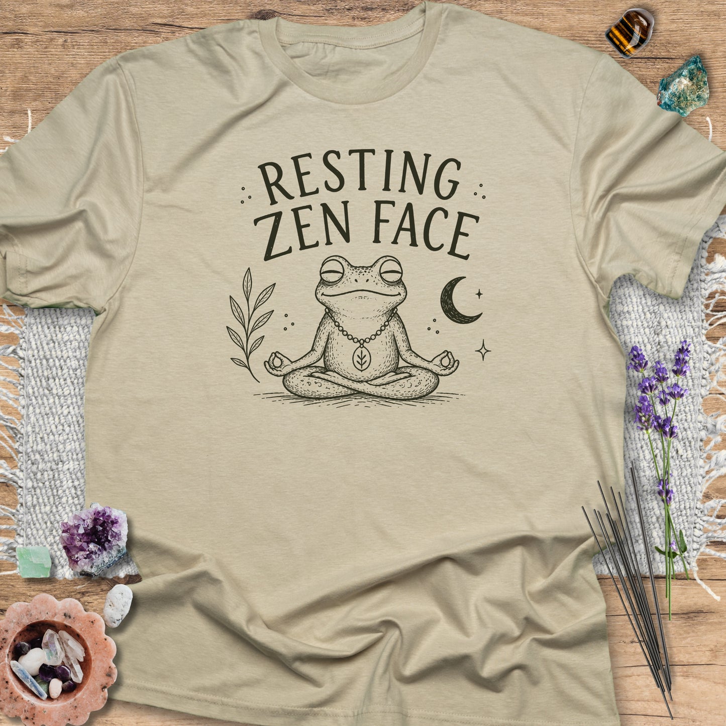 Resting Zen Face T-Shirt