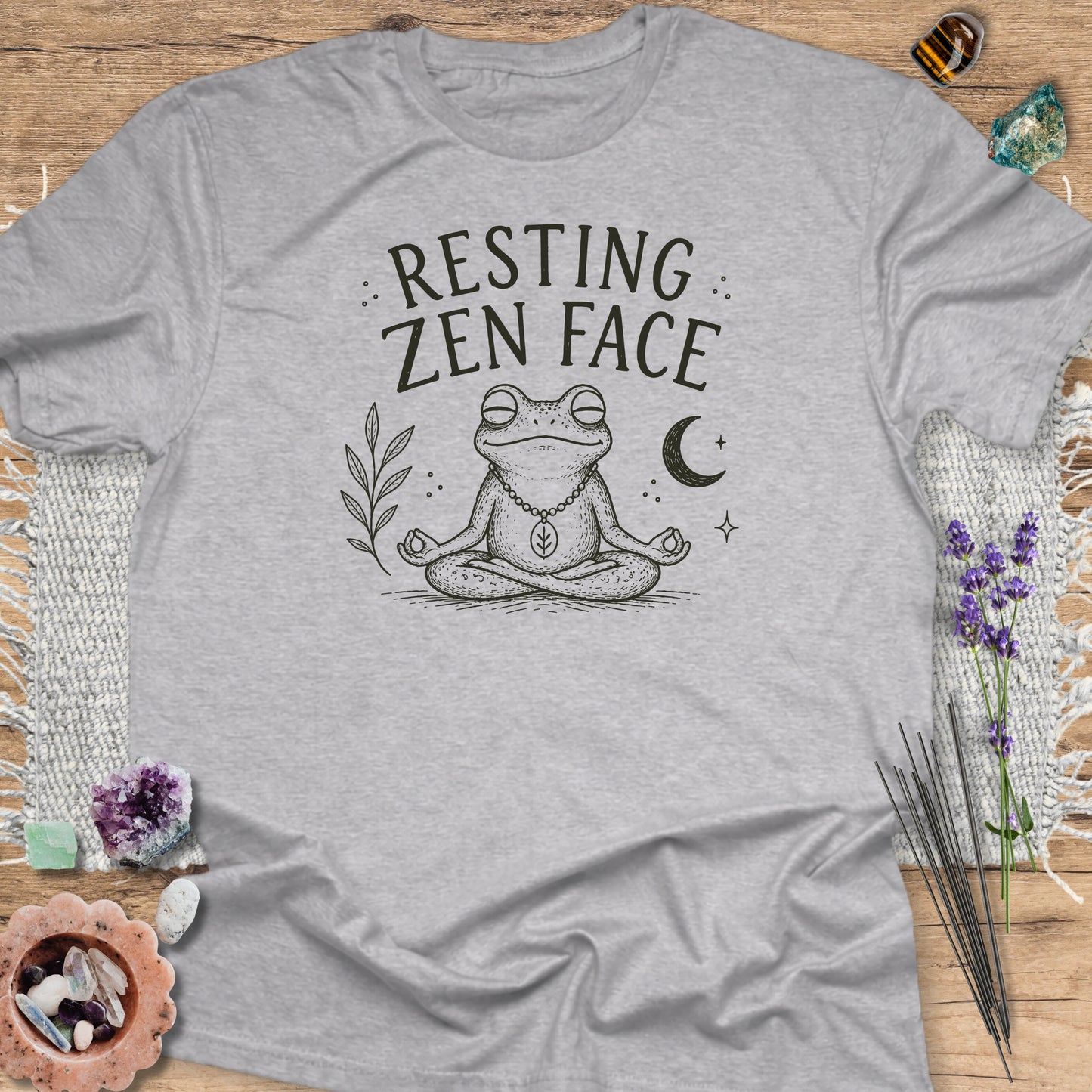 Resting Zen Face T-Shirt