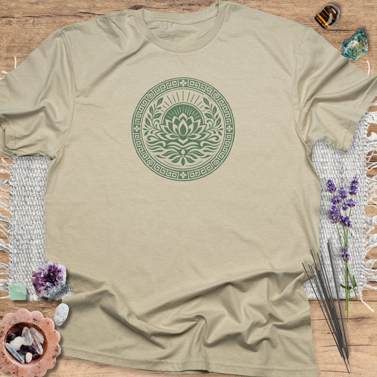 Lotus Mandala T‑Shirt