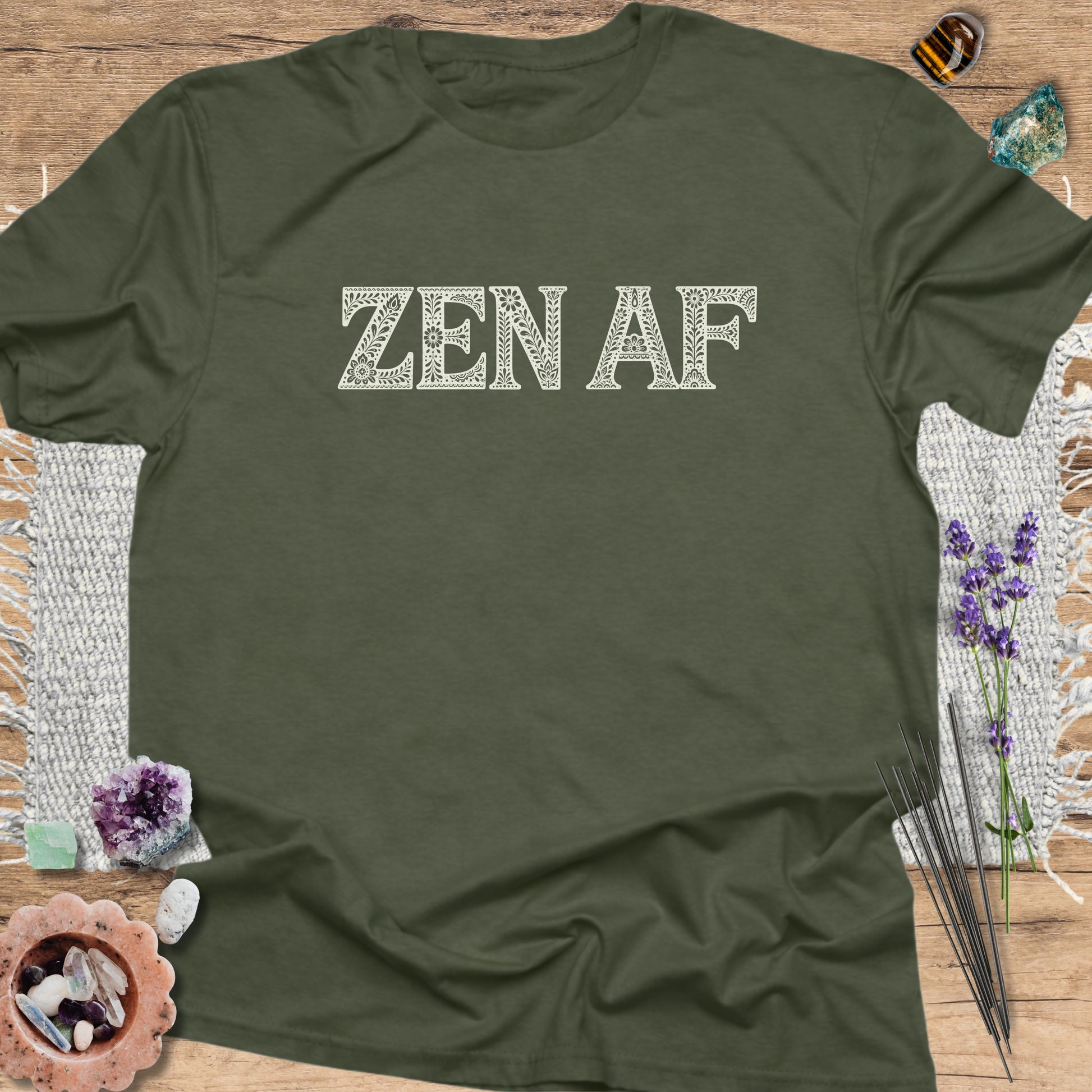 Zen AF T-Shirt Military Green