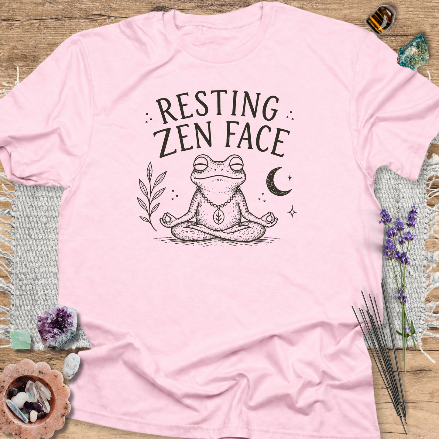 Resting Zen Face T-Shirt