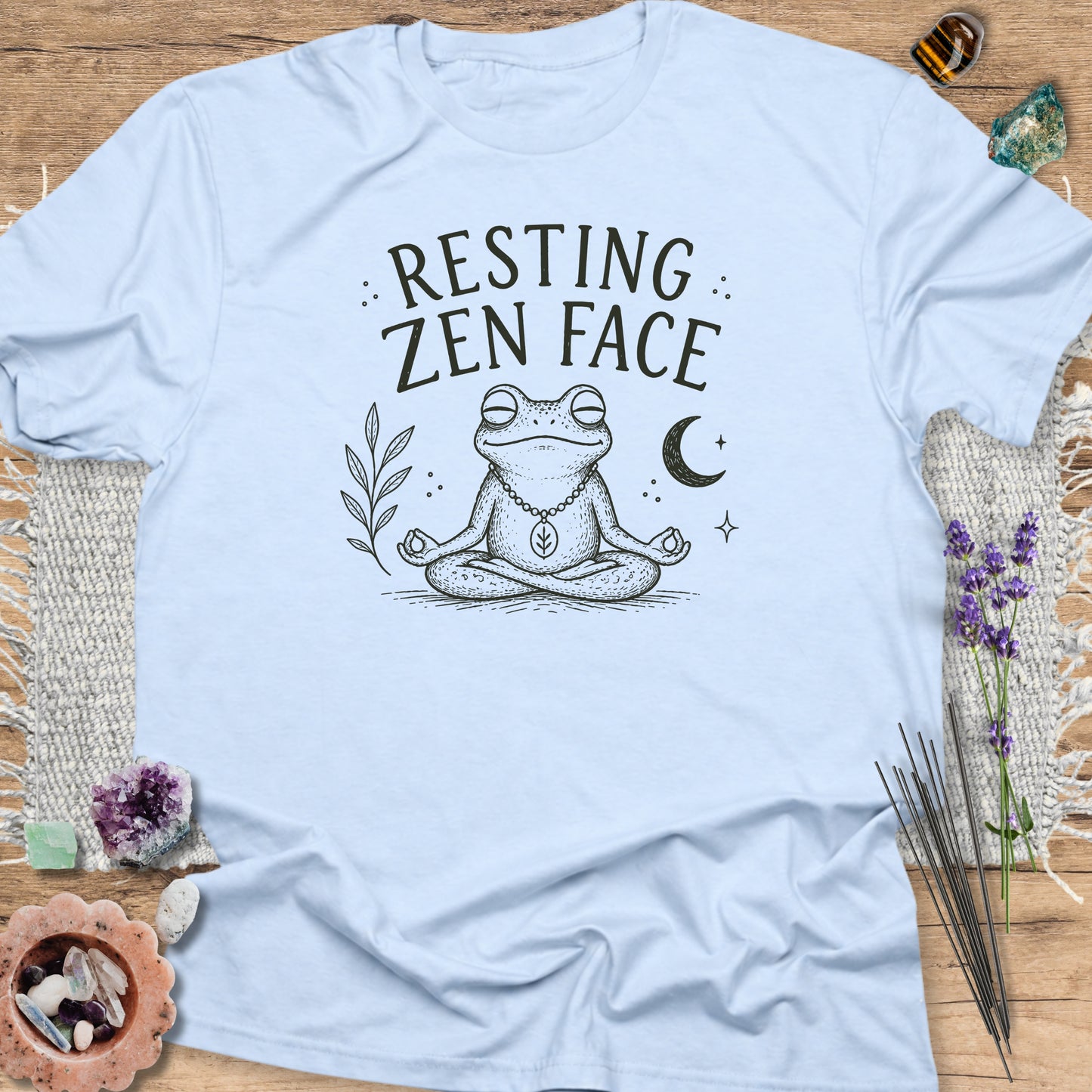 Resting Zen Face T-Shirt