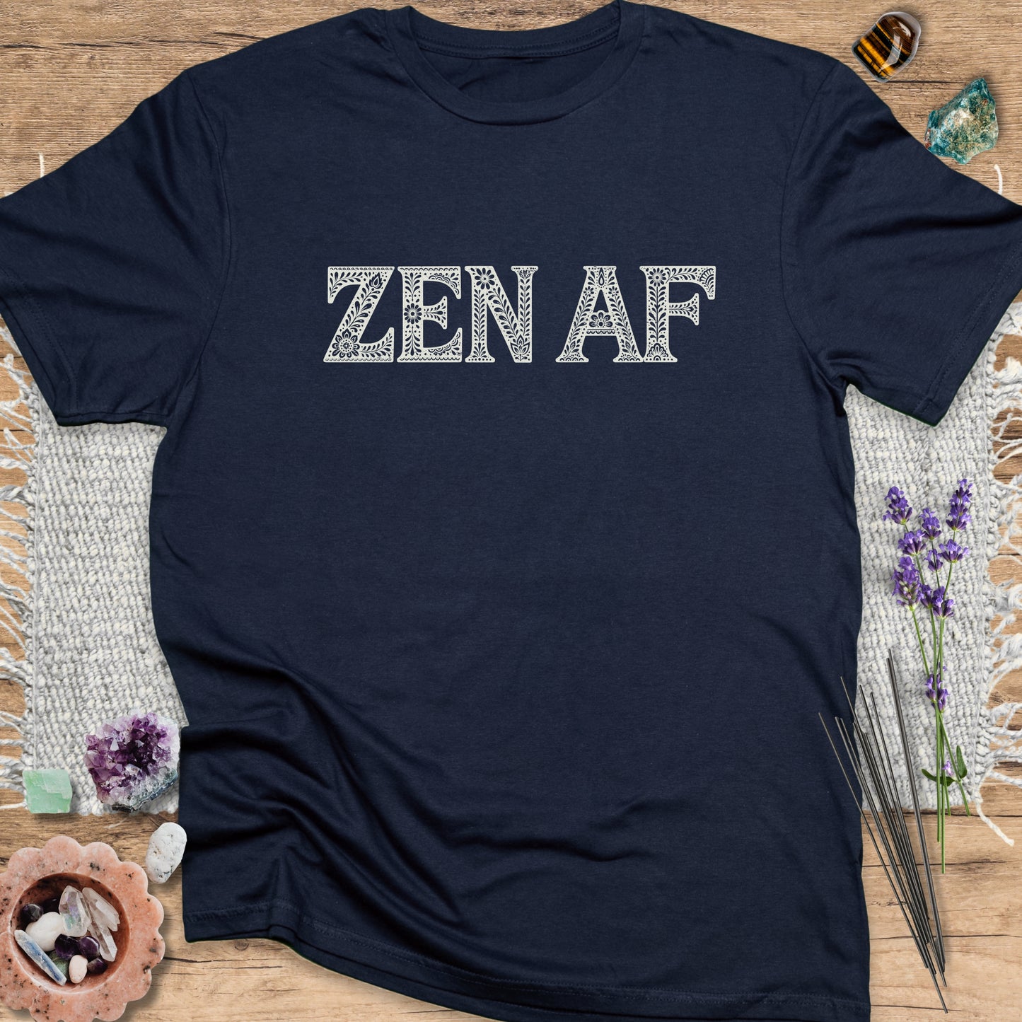 Zen AF T-Shirt Navy