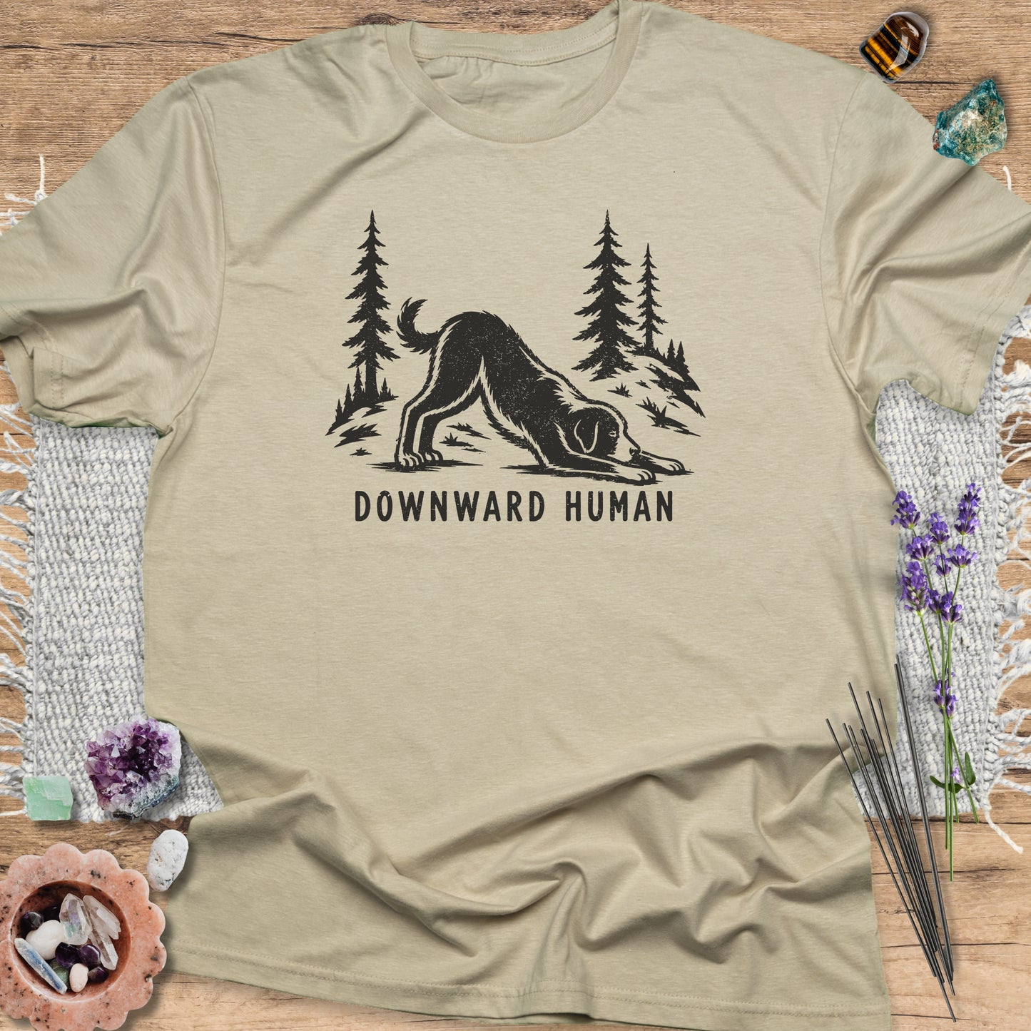 Downward Human Sand
