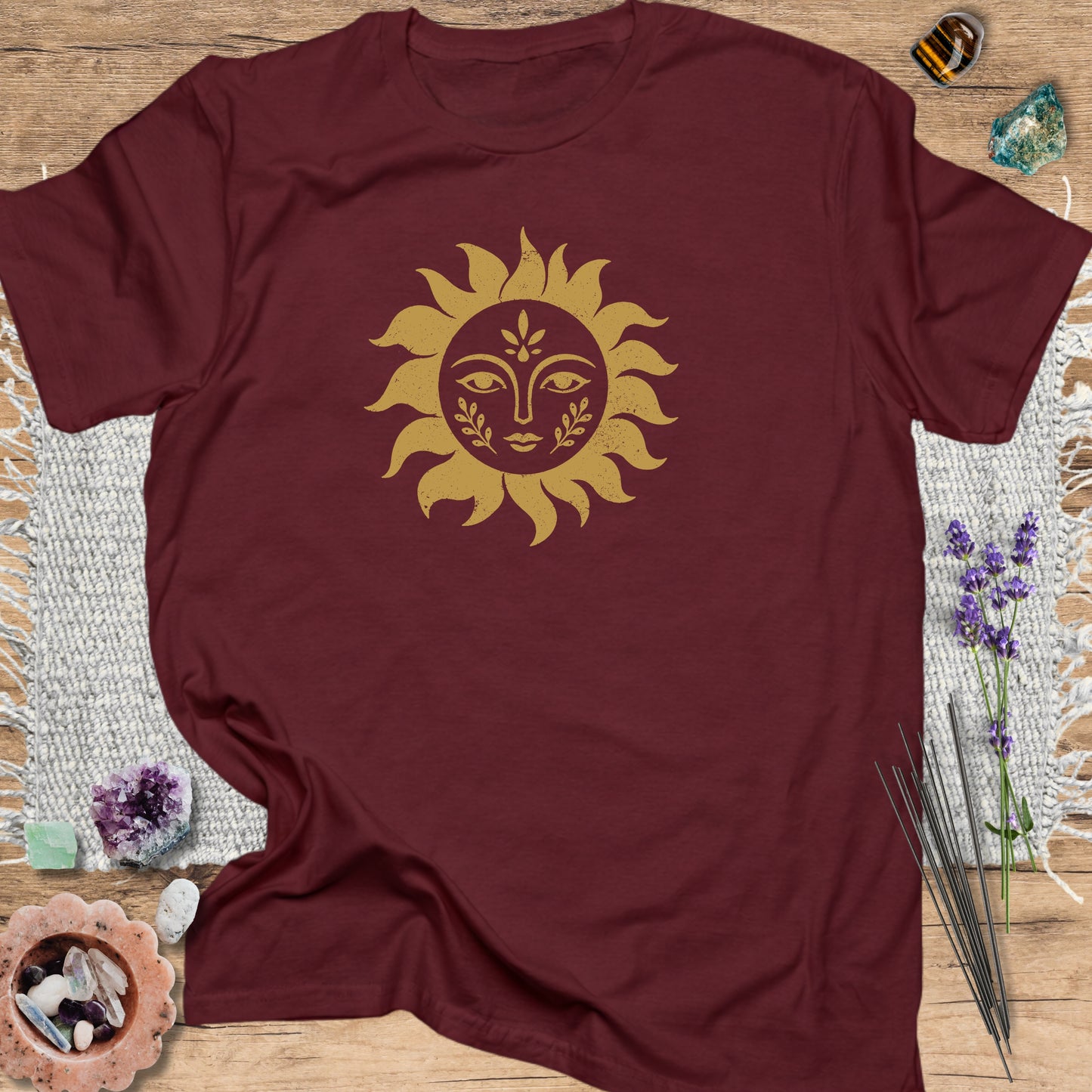 Golden Boho Sun T-Shirt