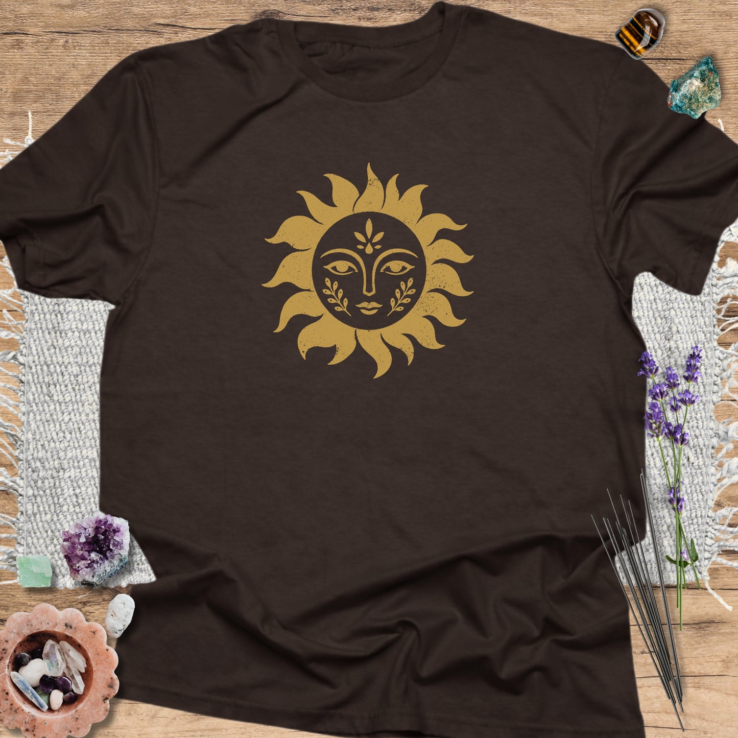 Golden Boho Sun T-Shirt