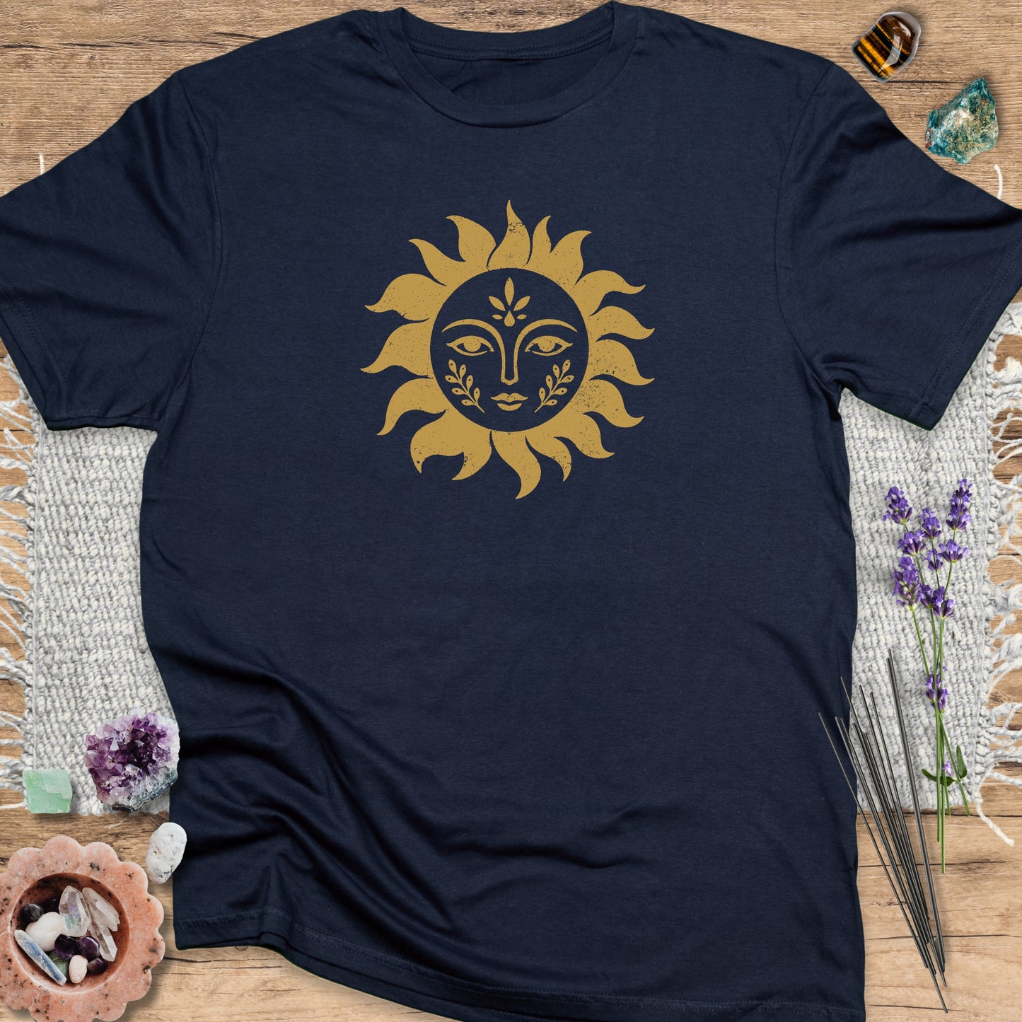 Golden Boho Sun T-Shirt