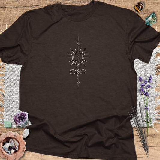 Solar Line Art T-Shirt