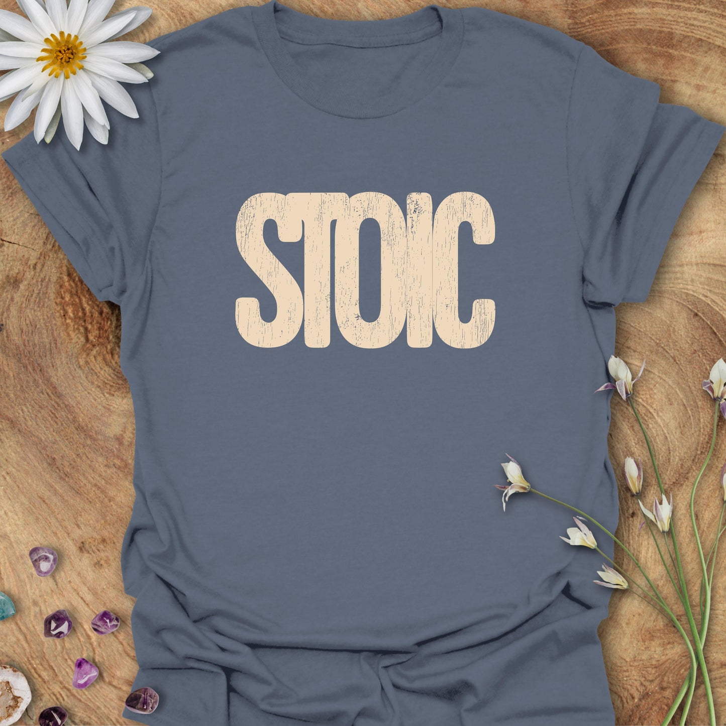 Stoic T-Shirt Indigo Blue