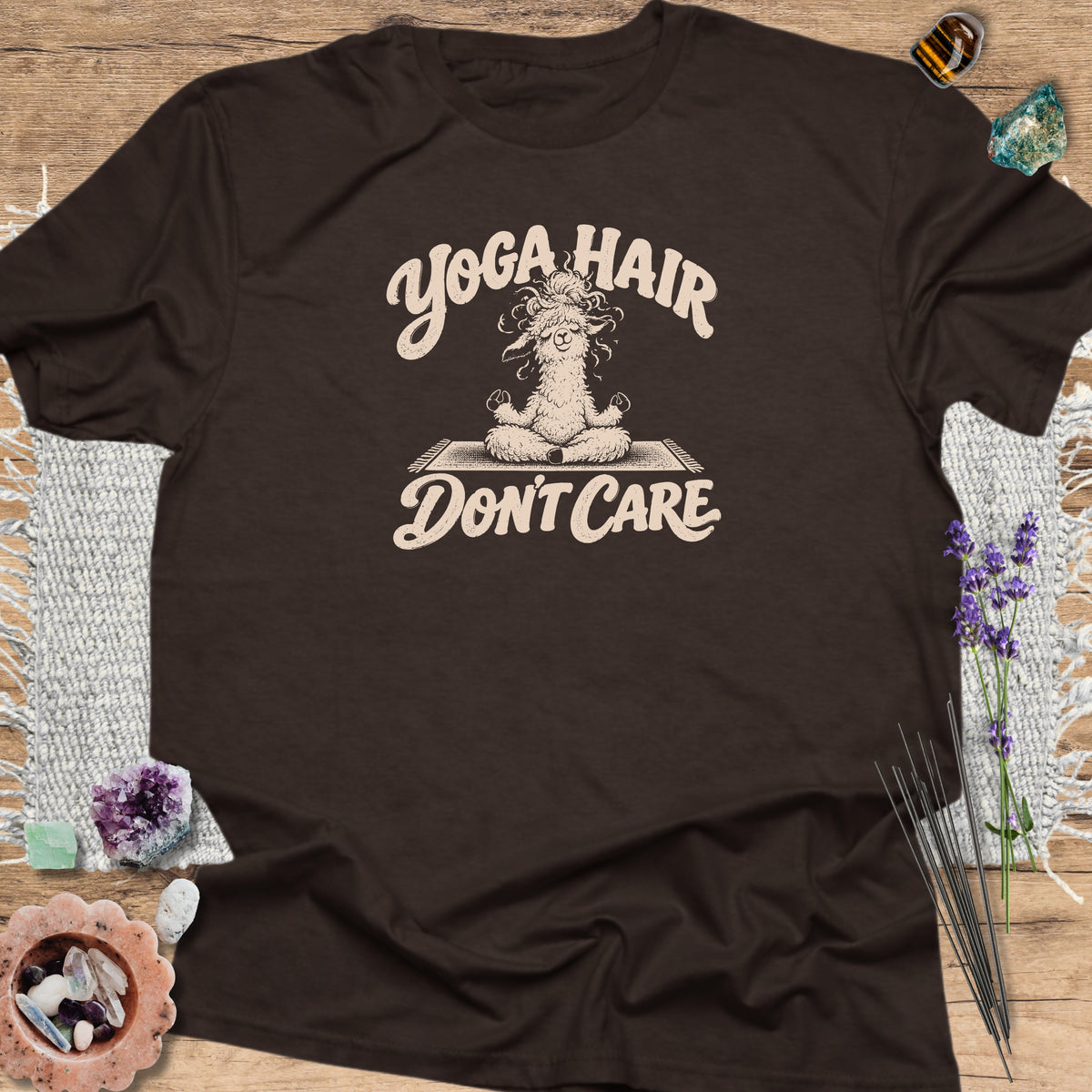 Yoga Hair Don't Care Dark Chocolate