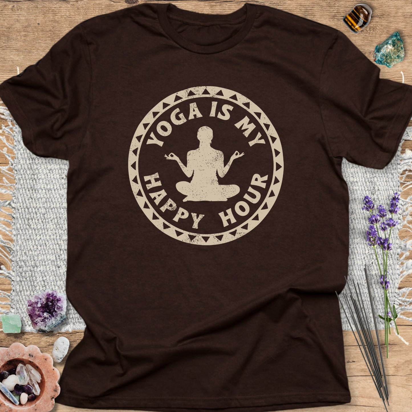 Yoga Is My Happy Hour T-Shirt