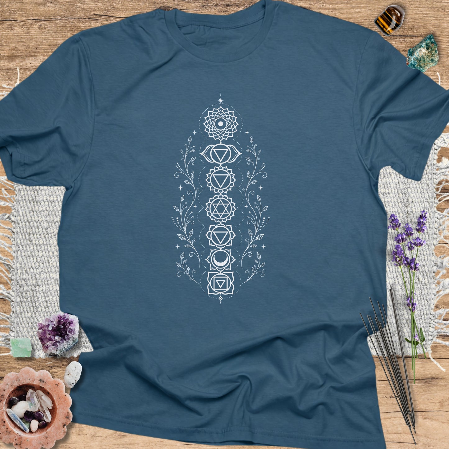 Chakra Lotus Indigo Blue
