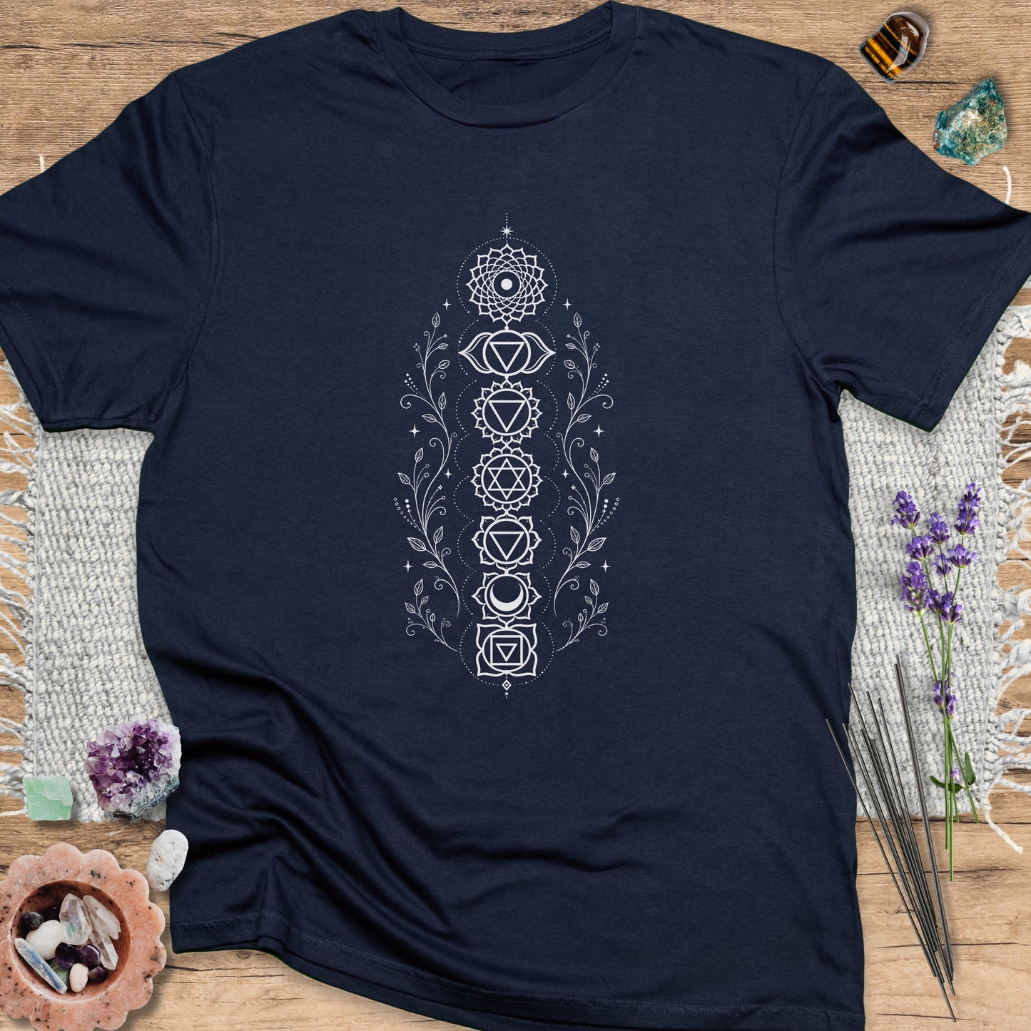 Chakra Lotus Navy