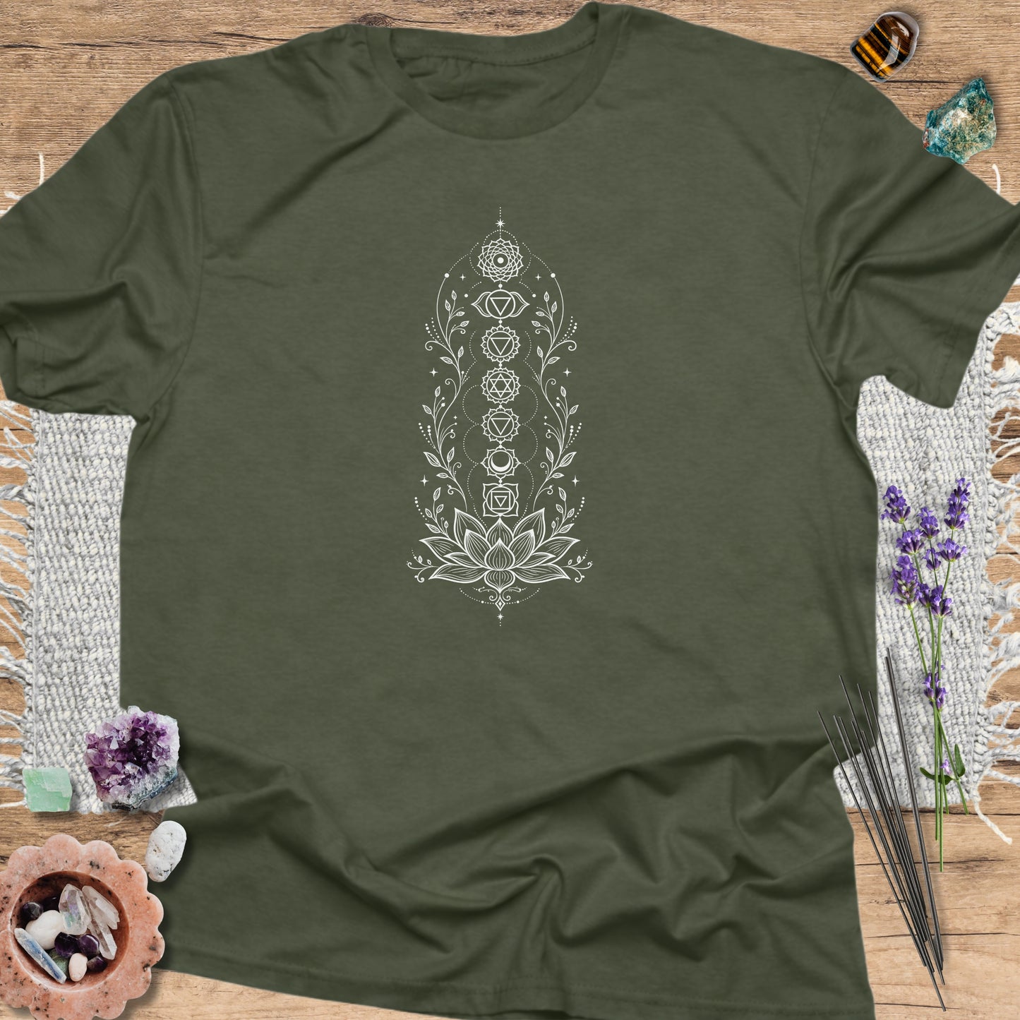 Chakra Lotus T-Shirt
