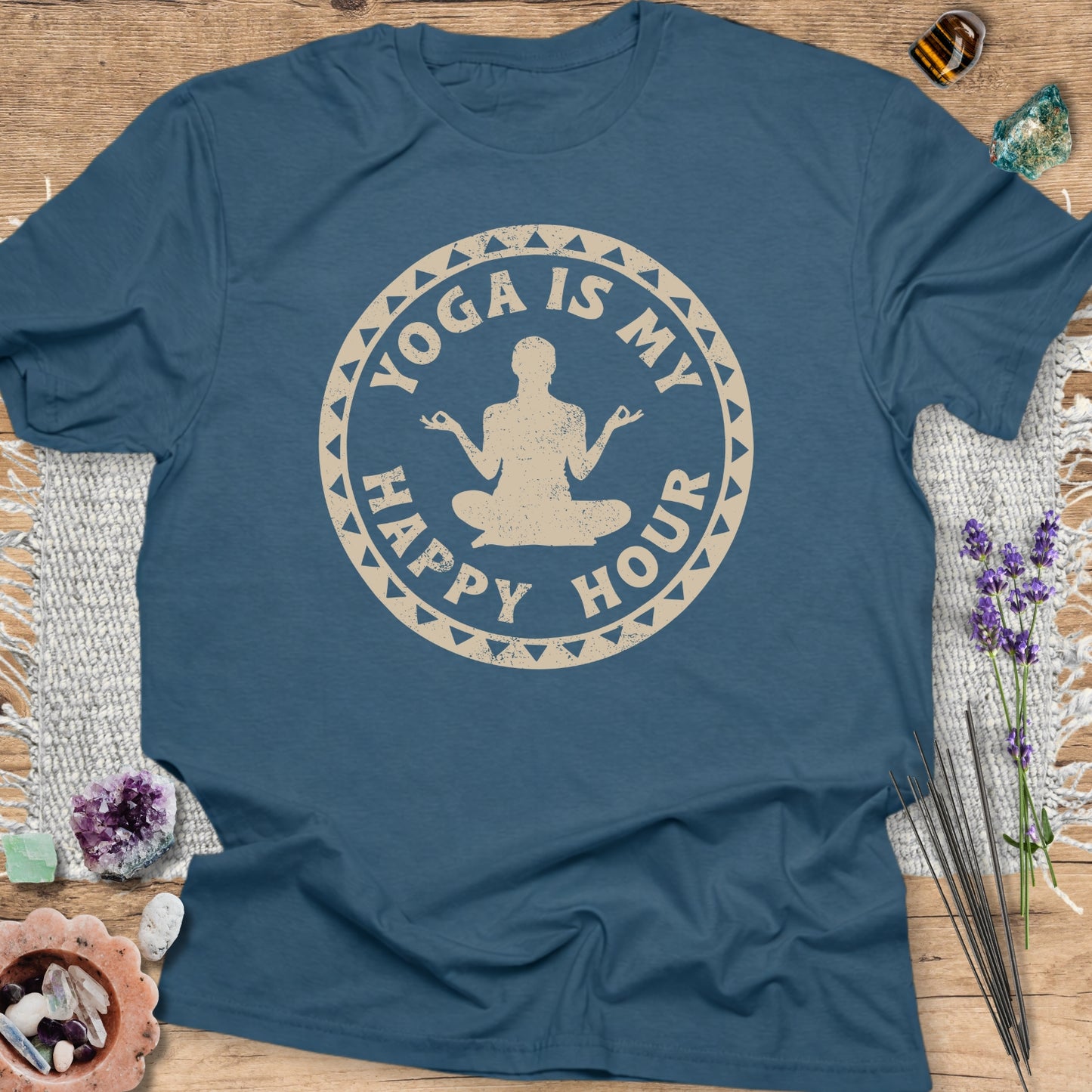 Yoga Is My Happy Hour T-Shirt