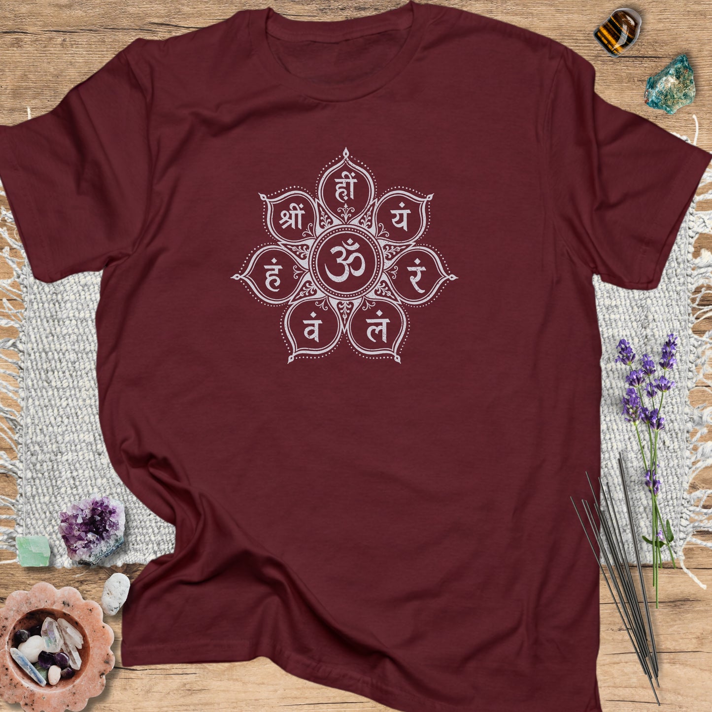 Sacred Sanskrit Chakra Tee