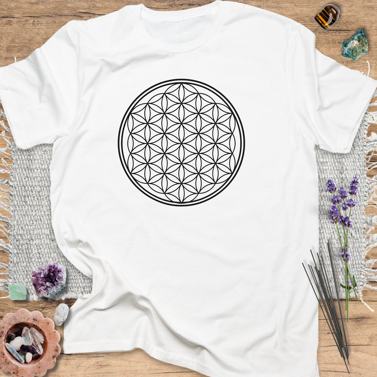 Flower of Life White