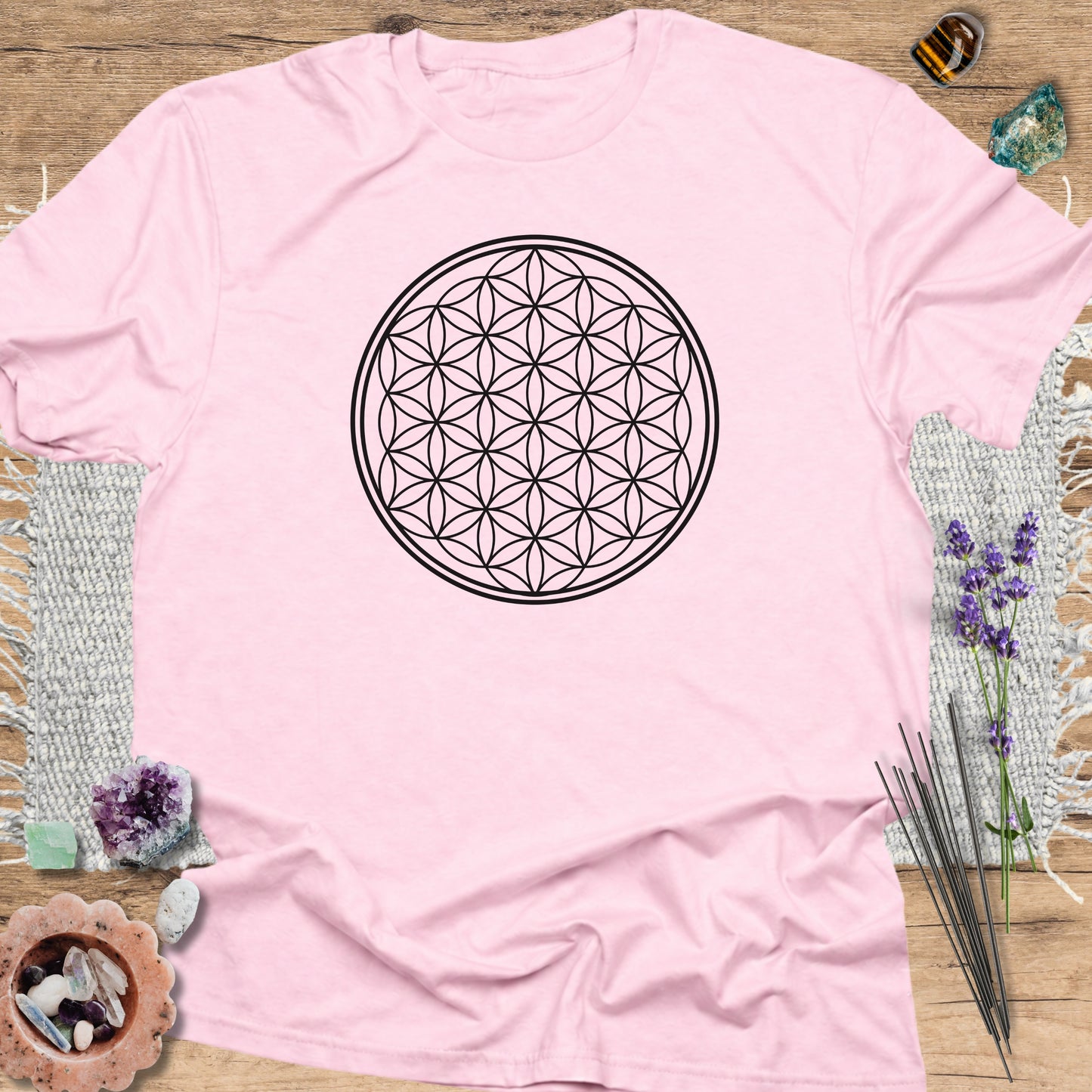 Flower of Life Light Pink