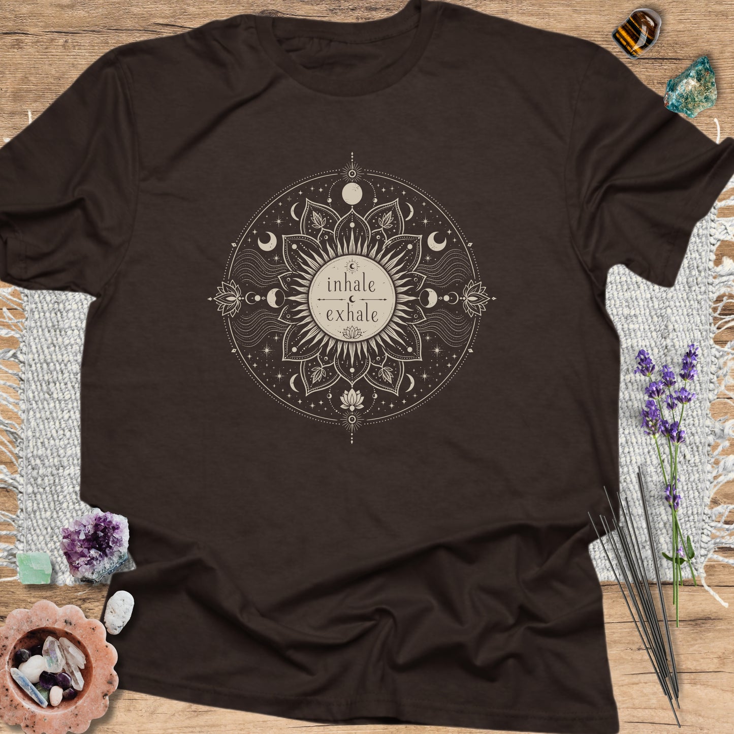 Inhale Exhale Mandala Dark Chocolate