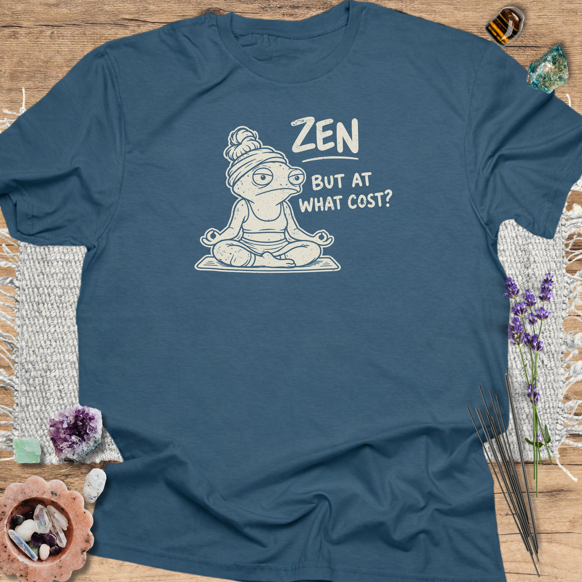 Zen But At What Cost? Indigo Blue