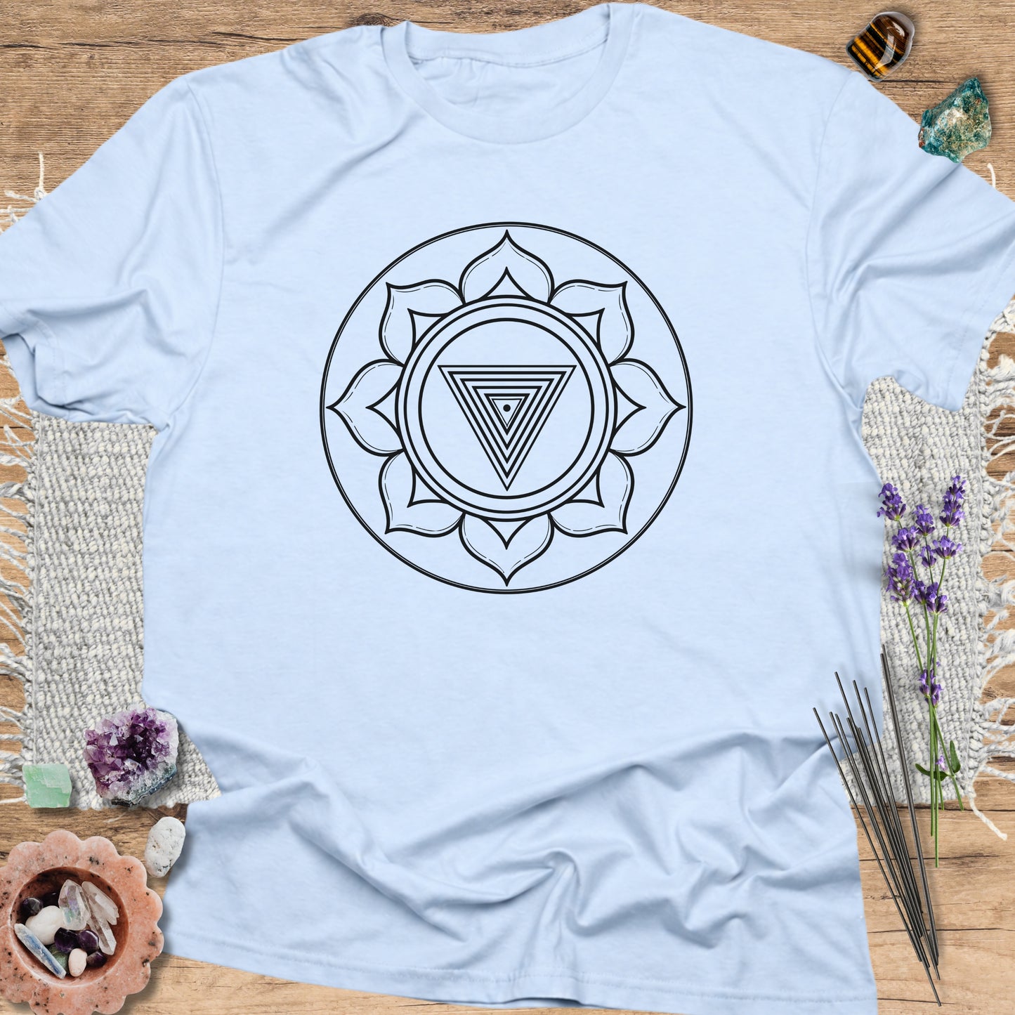 Kali Yantra Light Blue