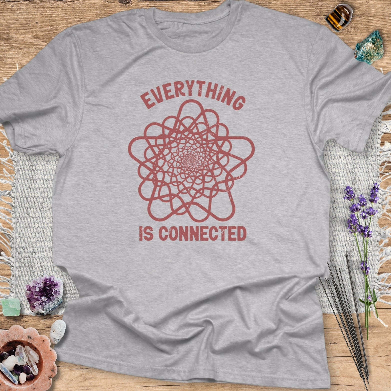Everything is Connected Sport Grey