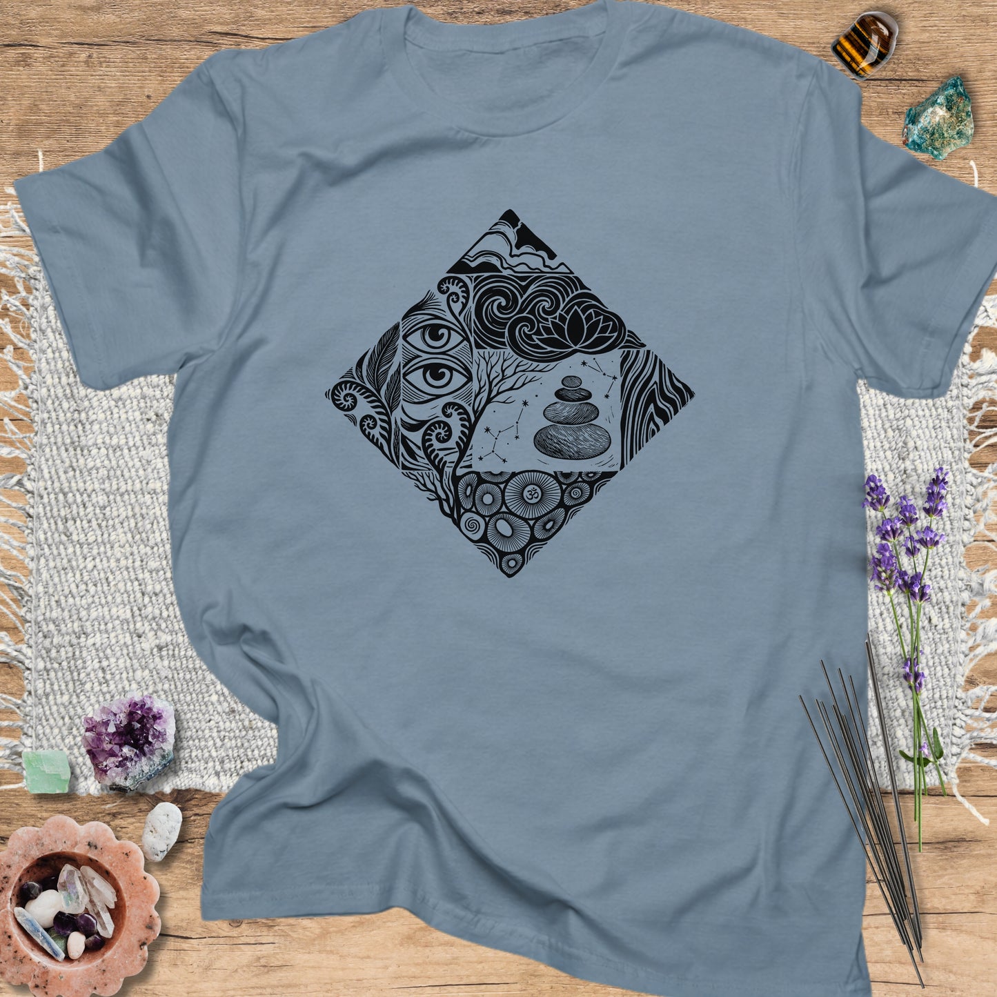 Zen Doodle Diamond T-Shirt