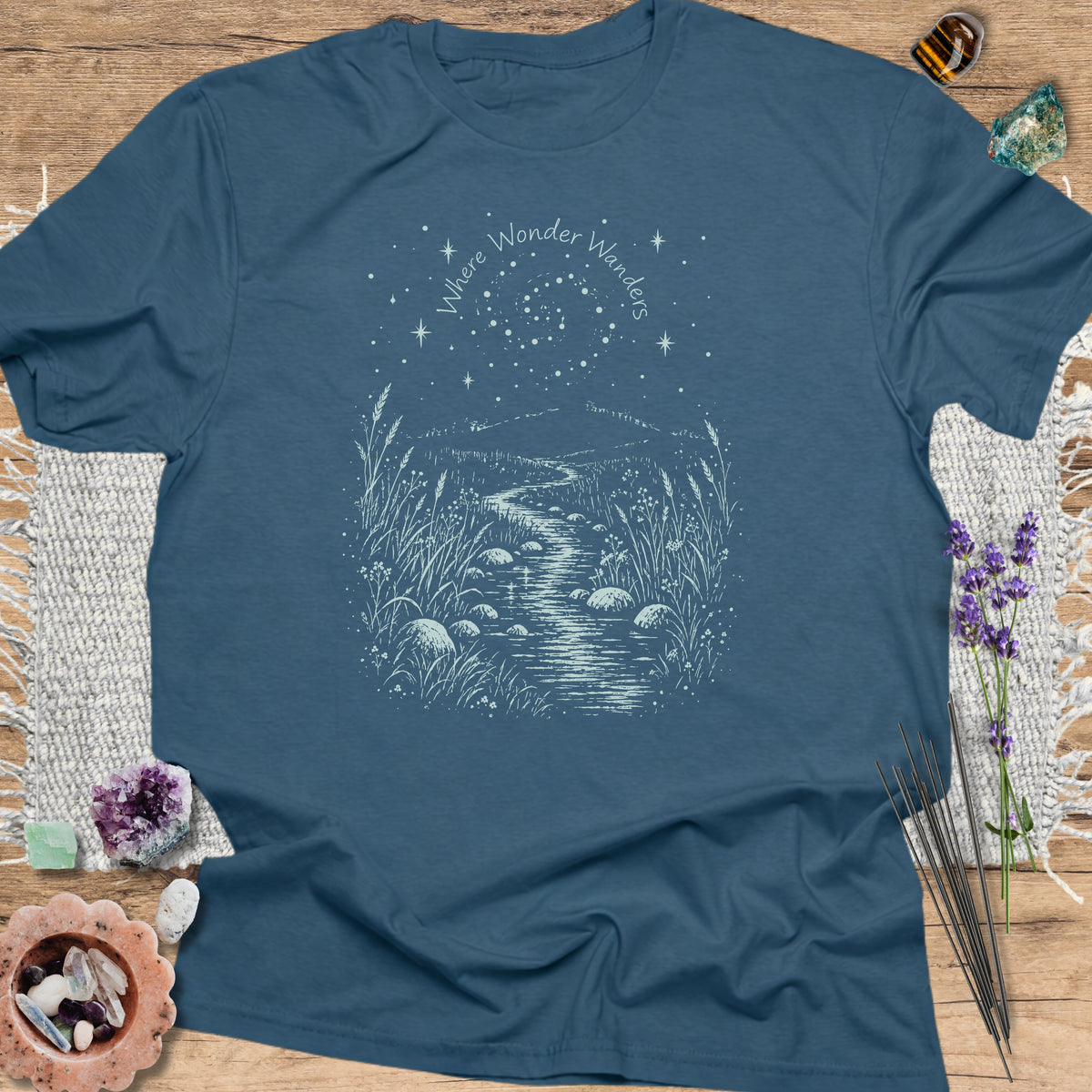 Where Wonder Wanders Indigo Blue