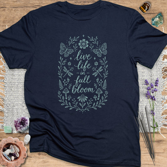 Live Life in Full Bloom Navy