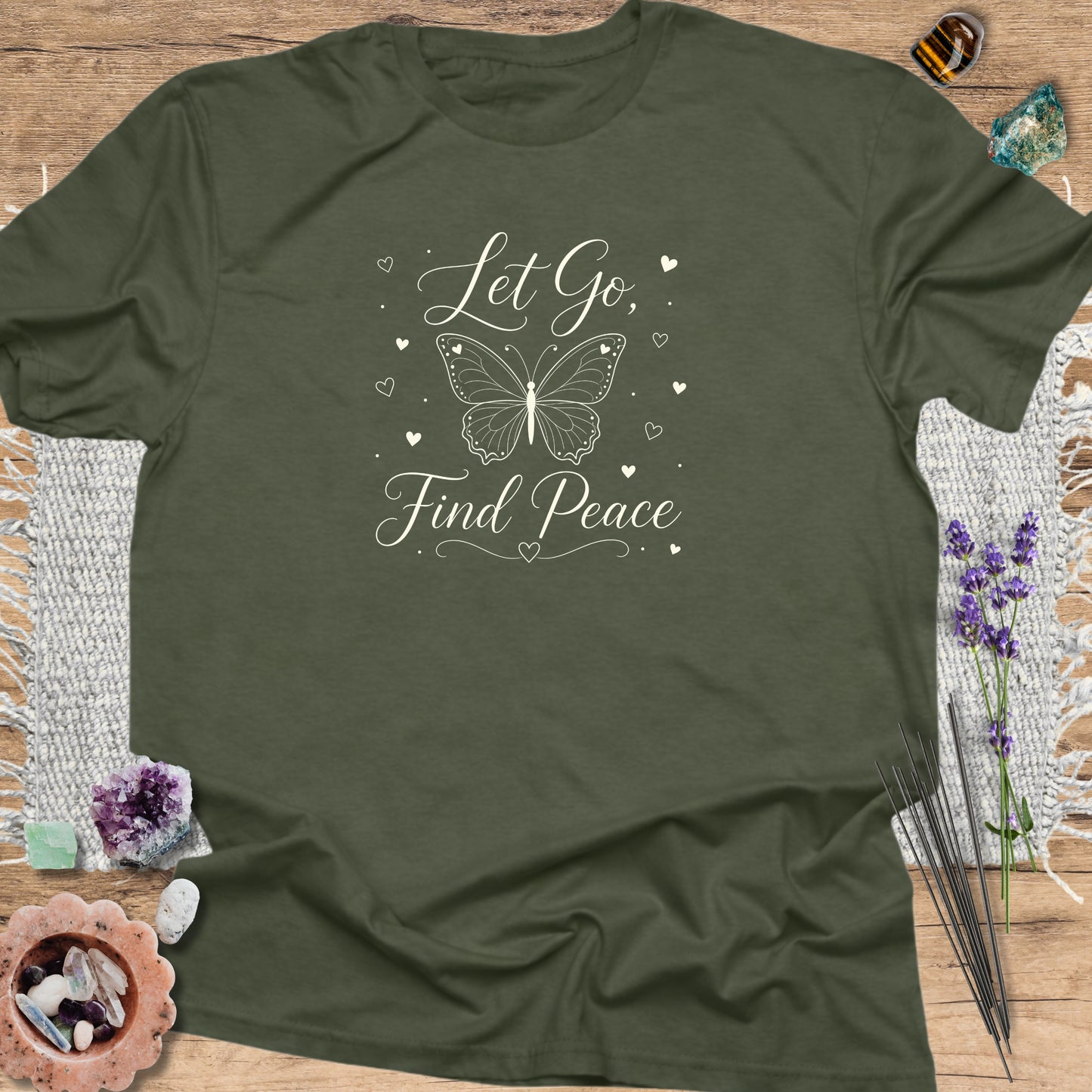 Let Go, Find Peace T-Shirt
