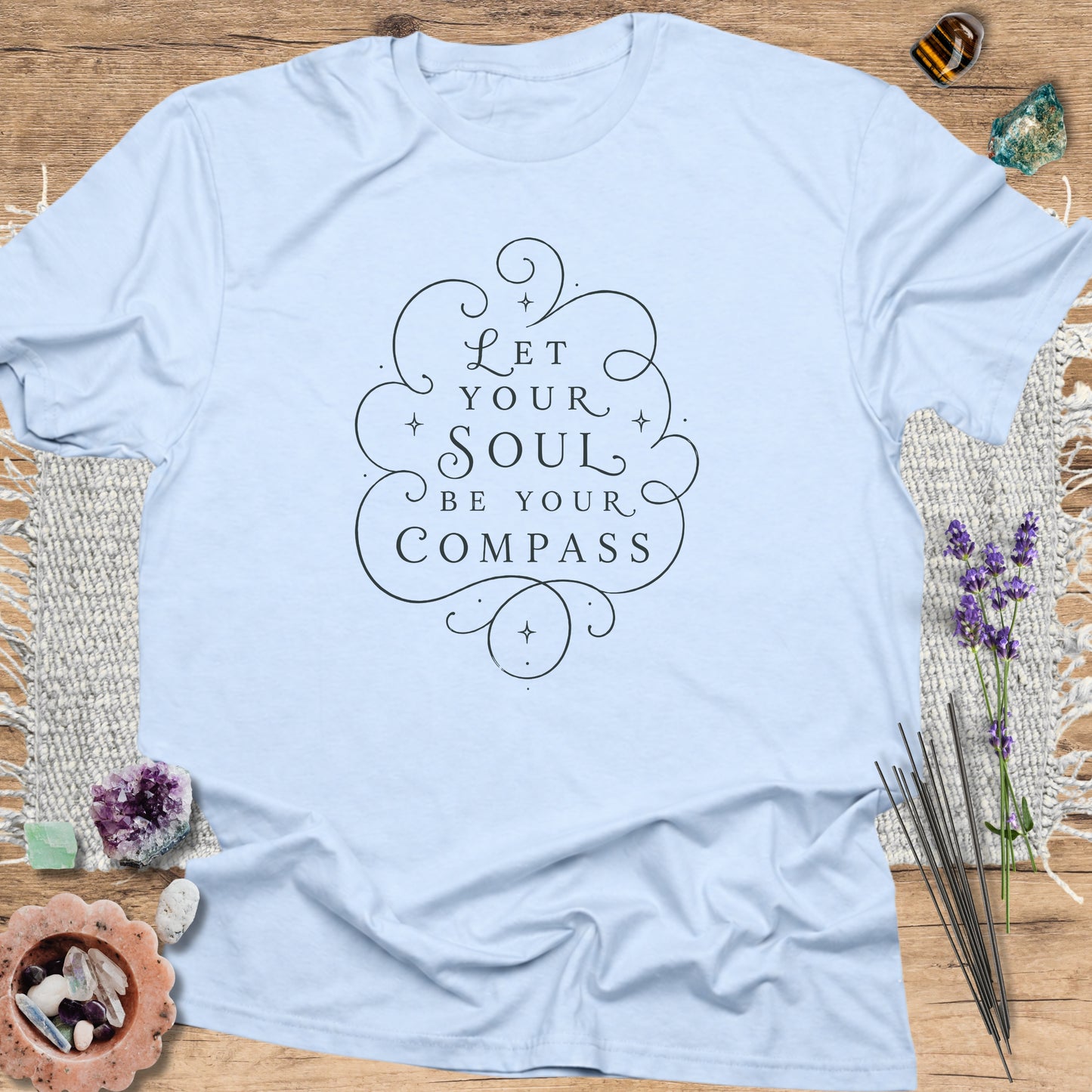 Inner Compass Light Blue