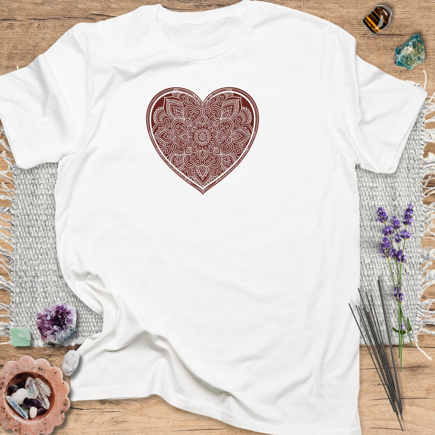 Heart Mandala T-Shirt
