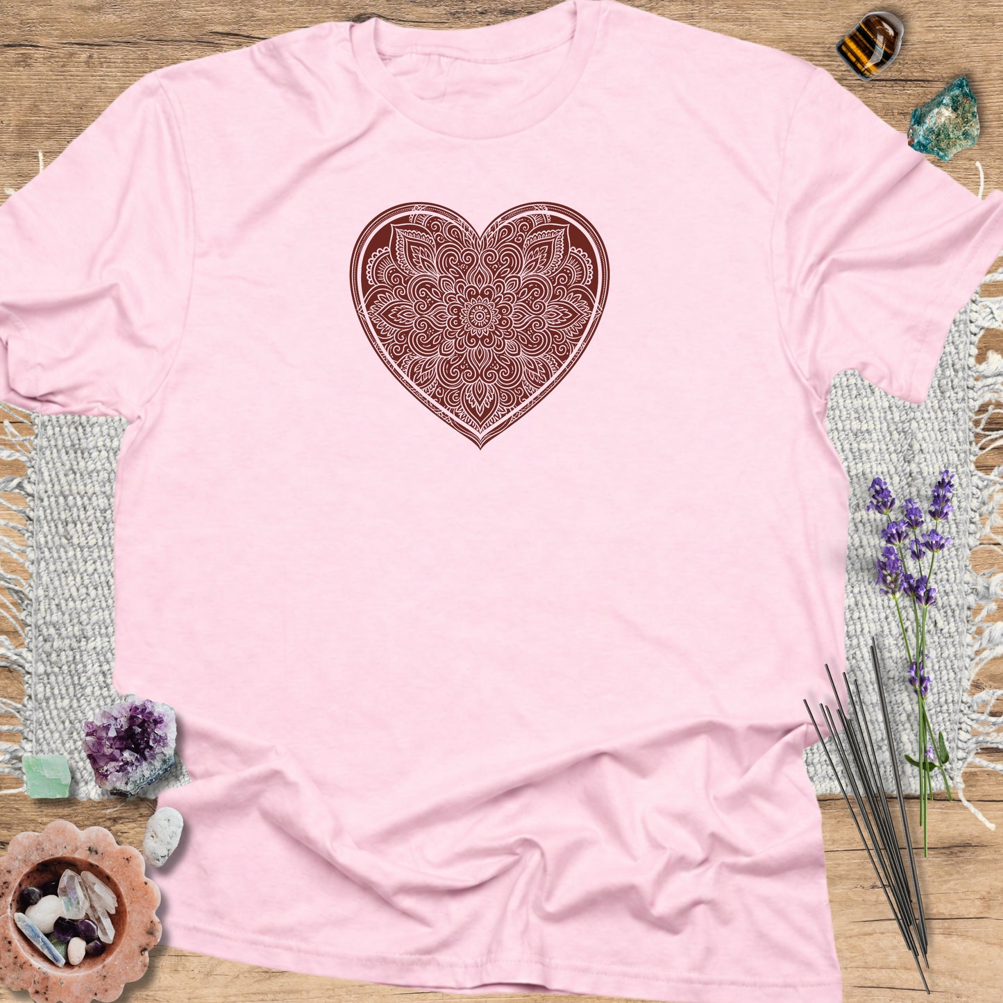 Heart Mandala T-Shirt