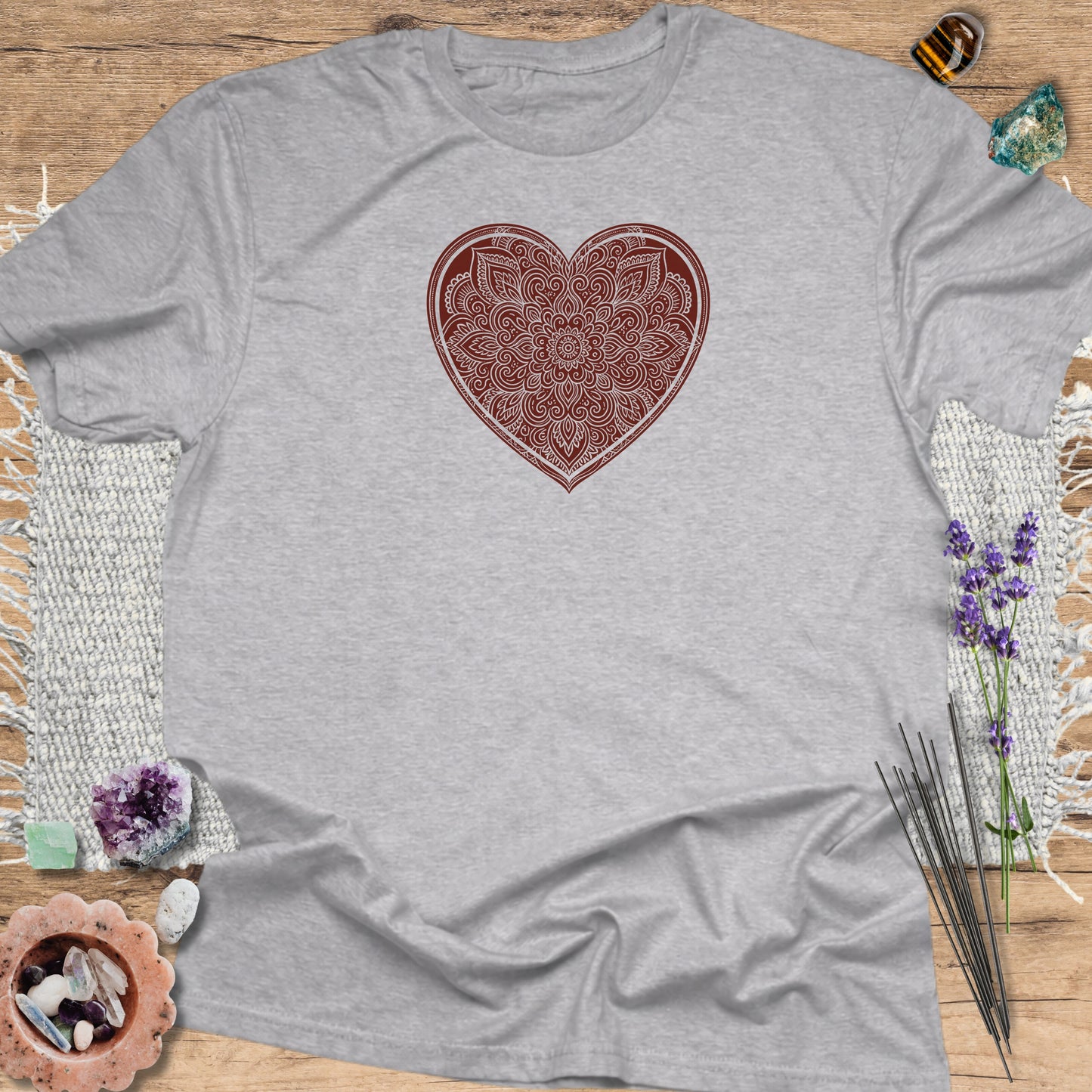 Heart Mandala T-Shirt