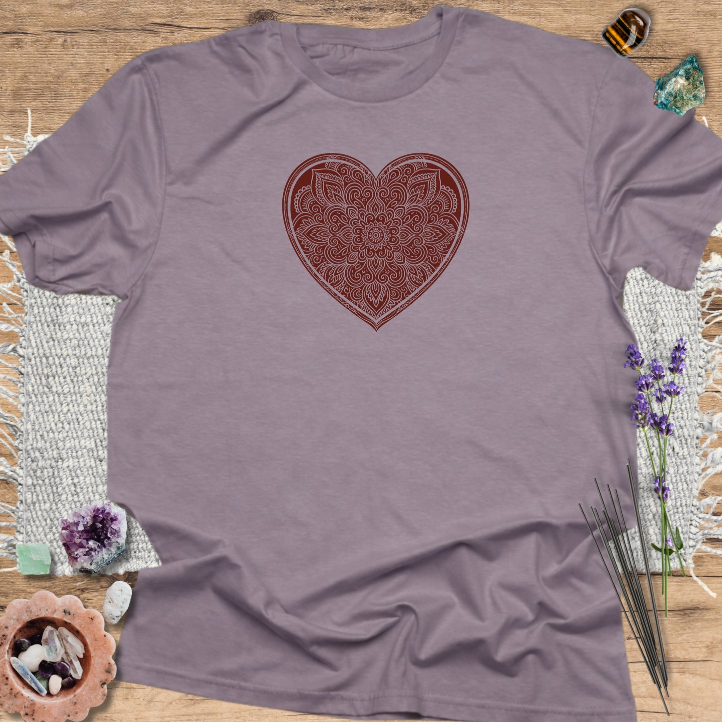 Heart Mandala T-Shirt
