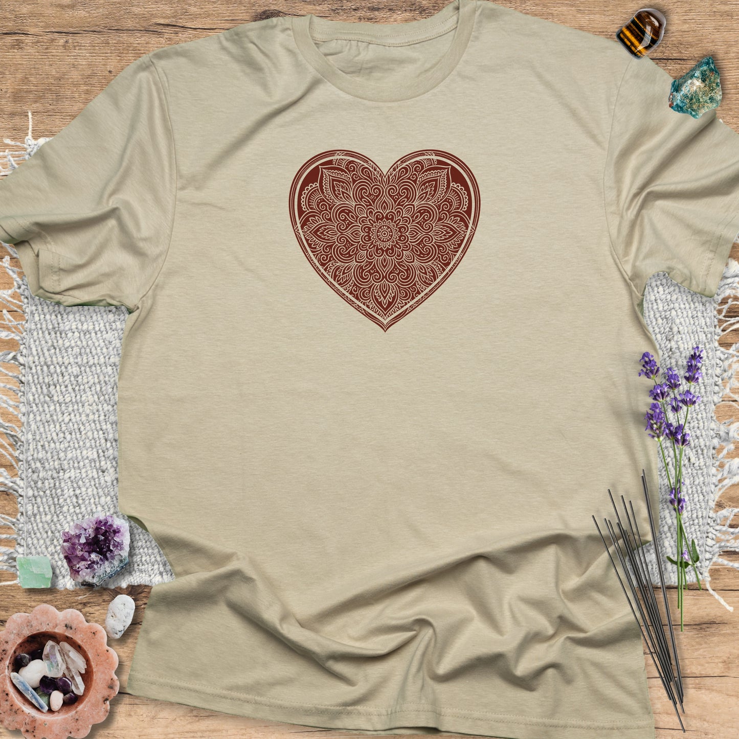 Heart Mandala T-Shirt