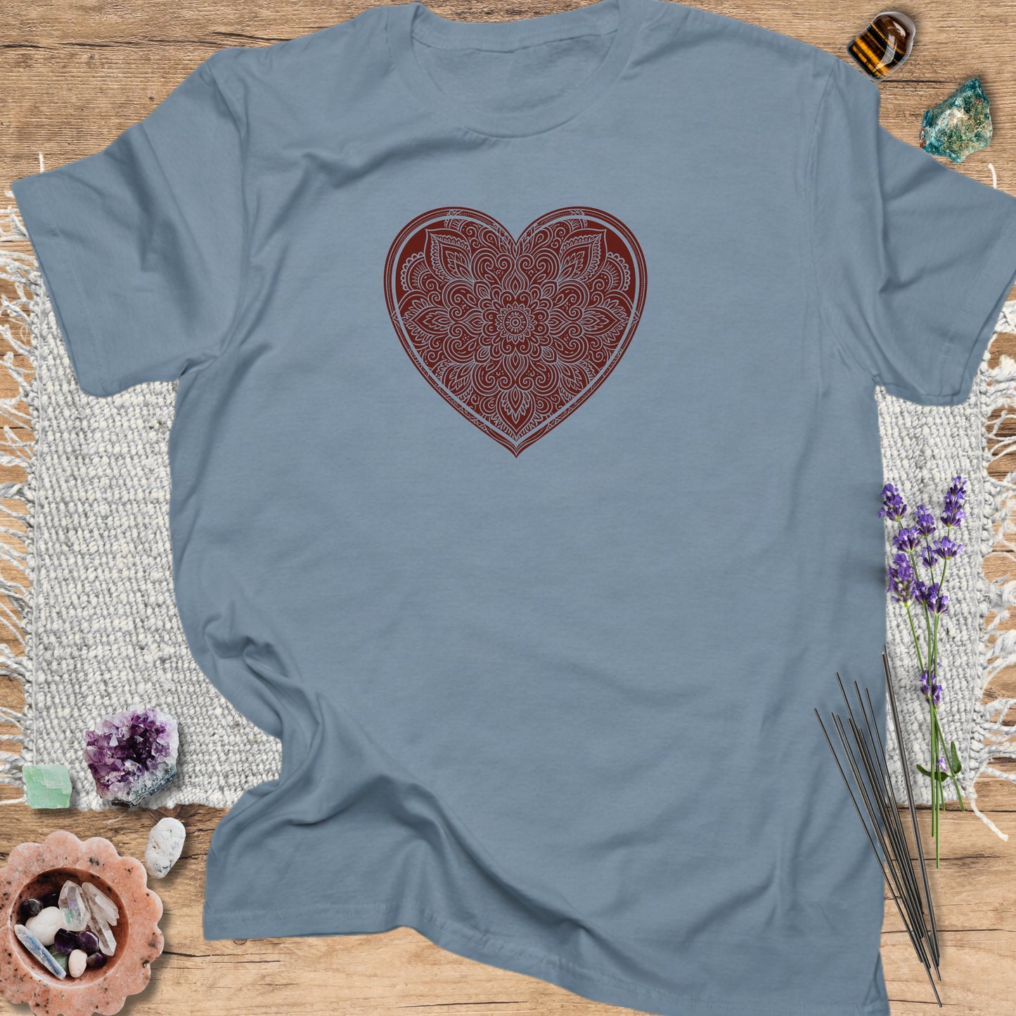 Heart Mandala T-Shirt