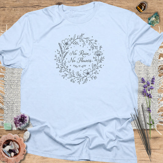 No Rain No Flowers Light Blue