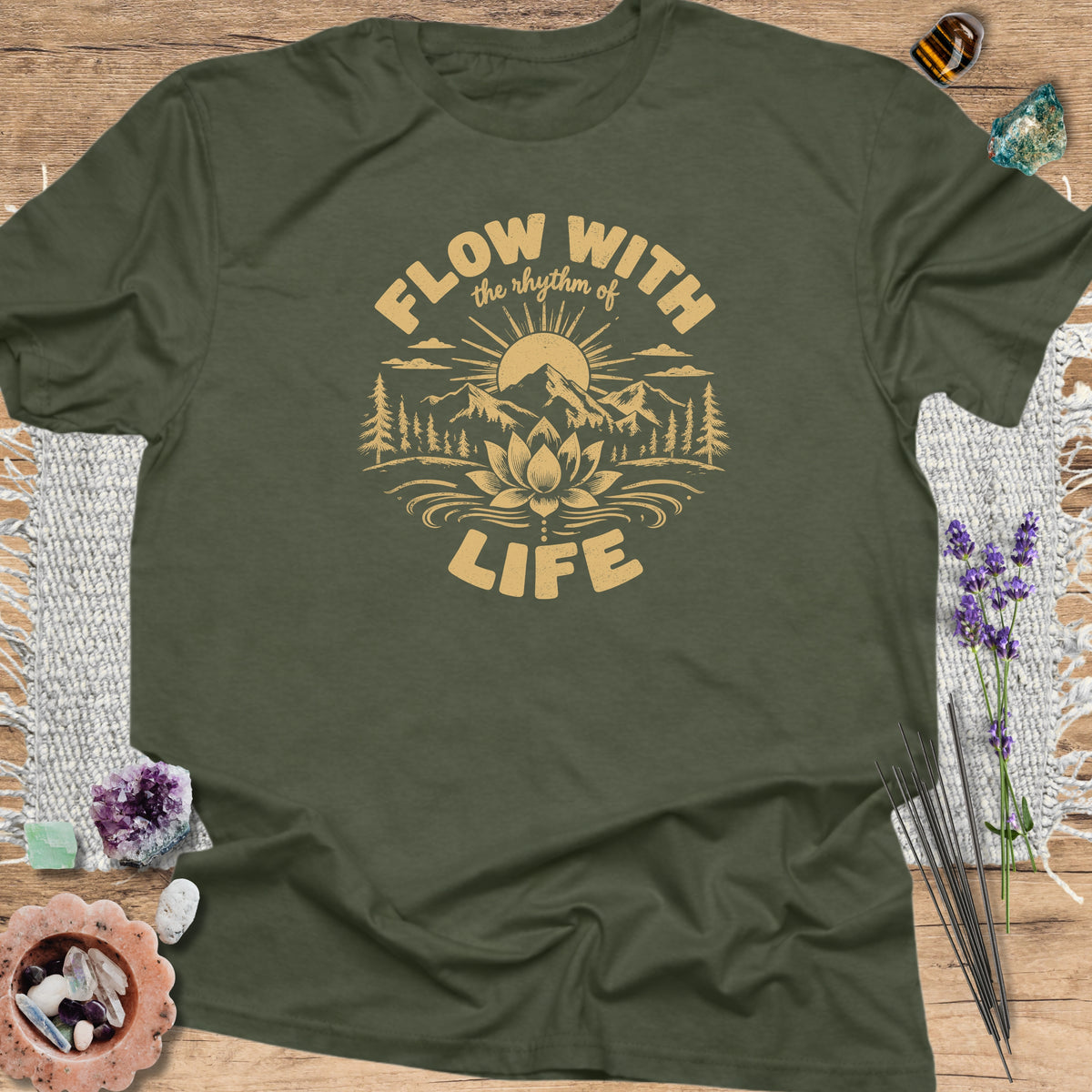 Flow With Life Military Green