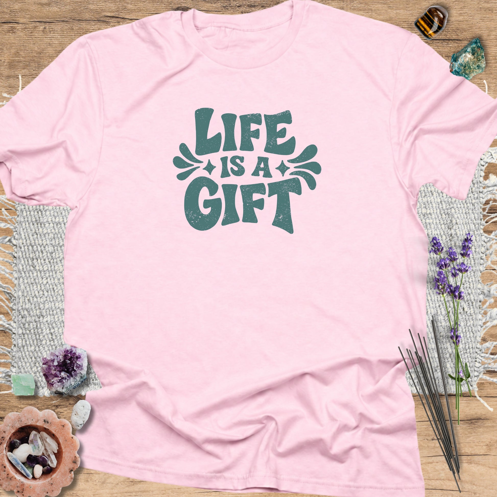Life Is a Gift Light Pink