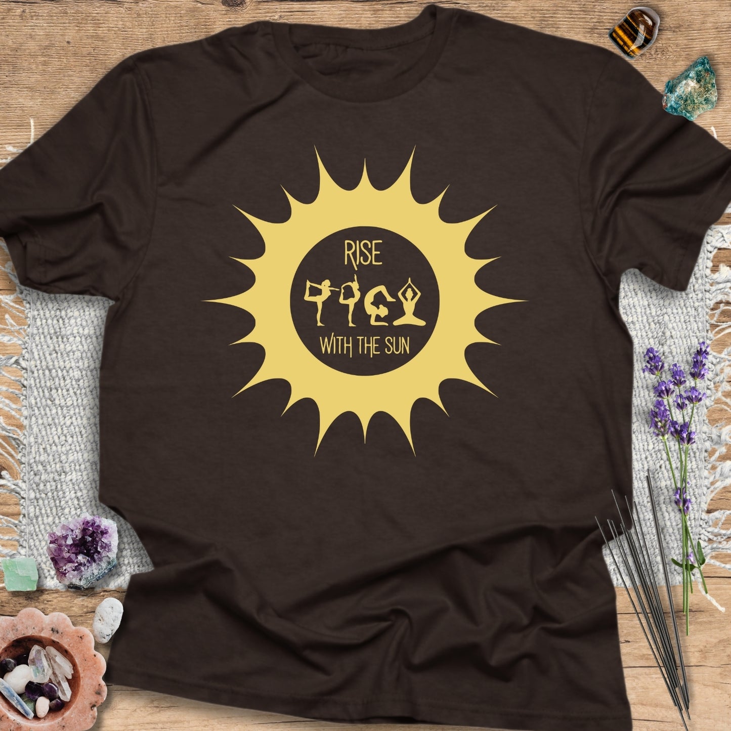 Rise with the Sun Yoga T-Shirt
