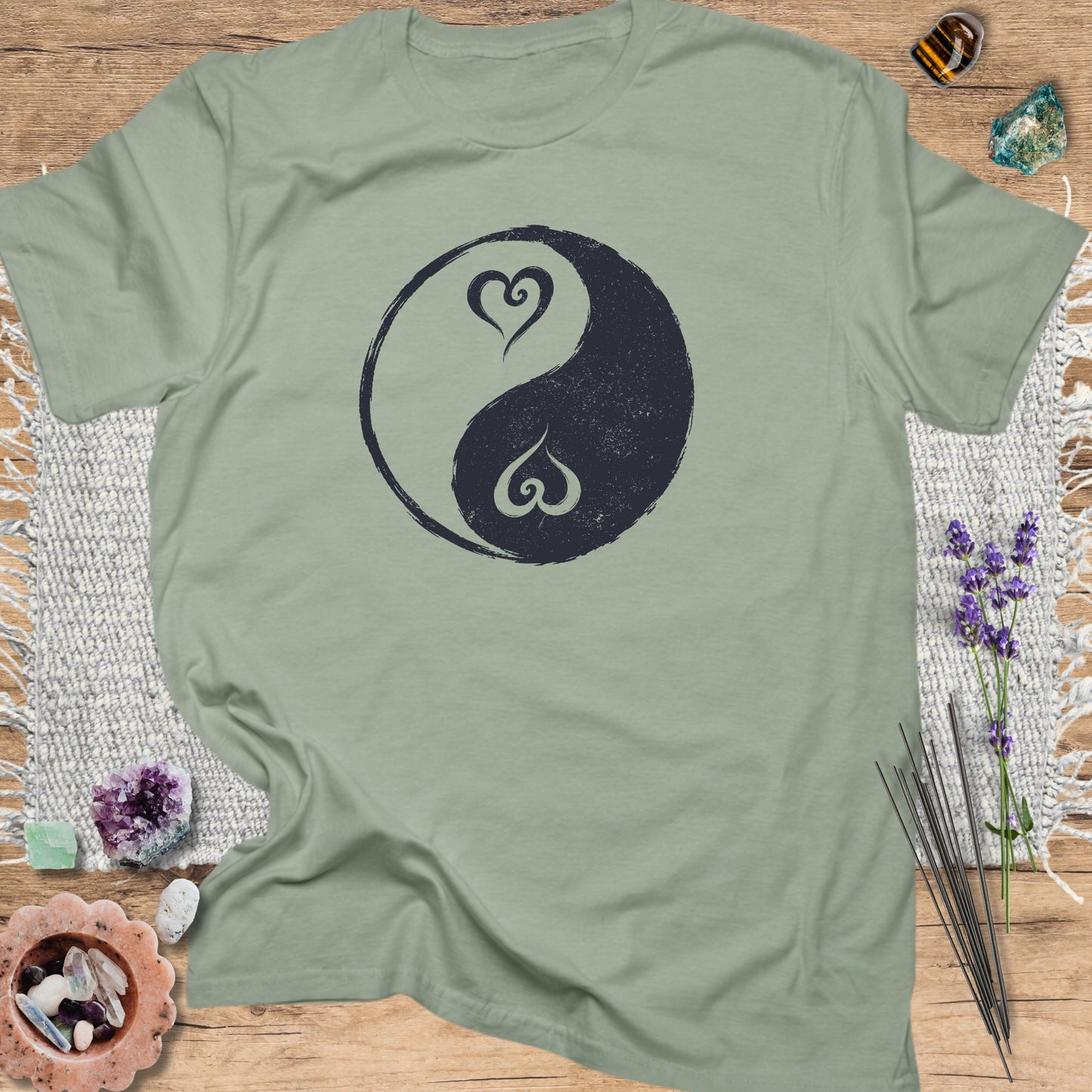 Yin Yang Heart T-Shirt