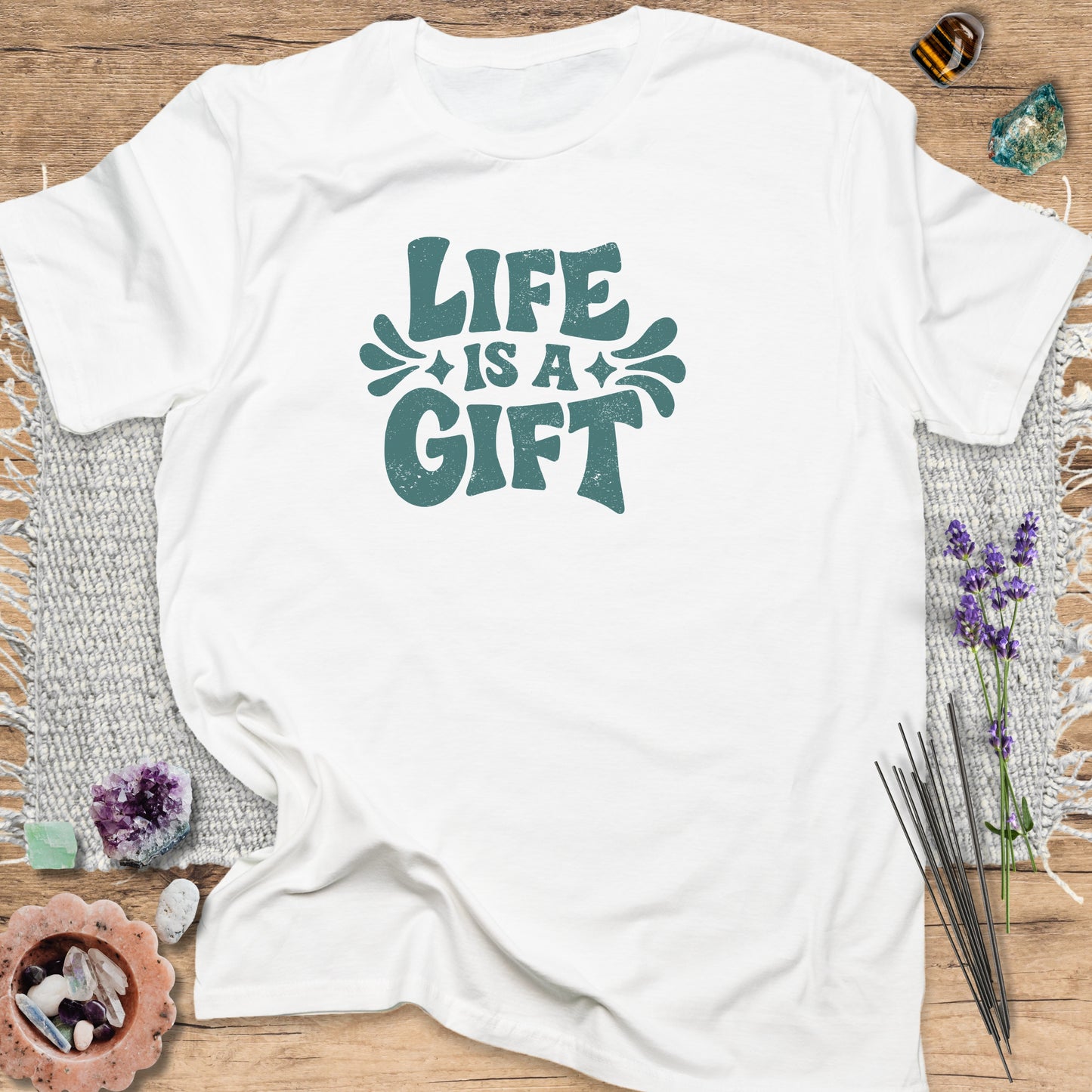 Life Is a Gift White