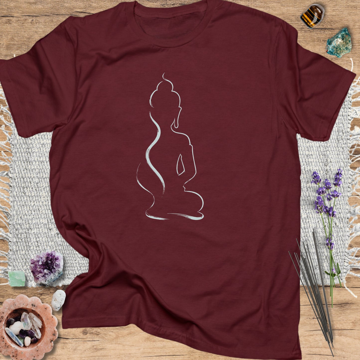 Buddha Silhouette T-Shirt