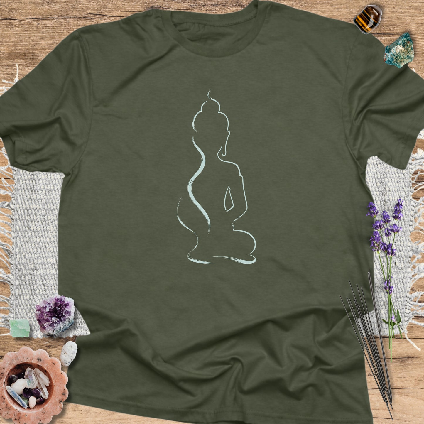 Buddha Silhouette T-Shirt