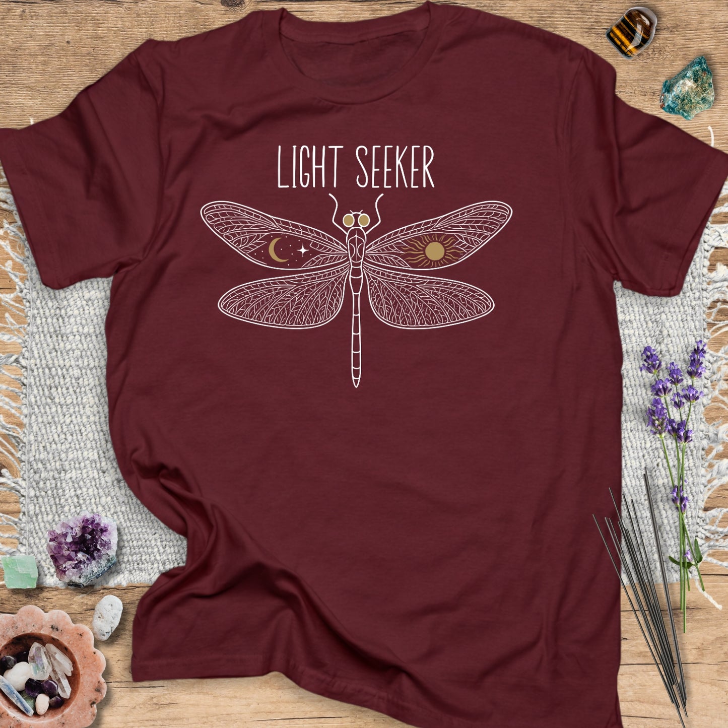 Light Seeker Dragonfly T-Shirt