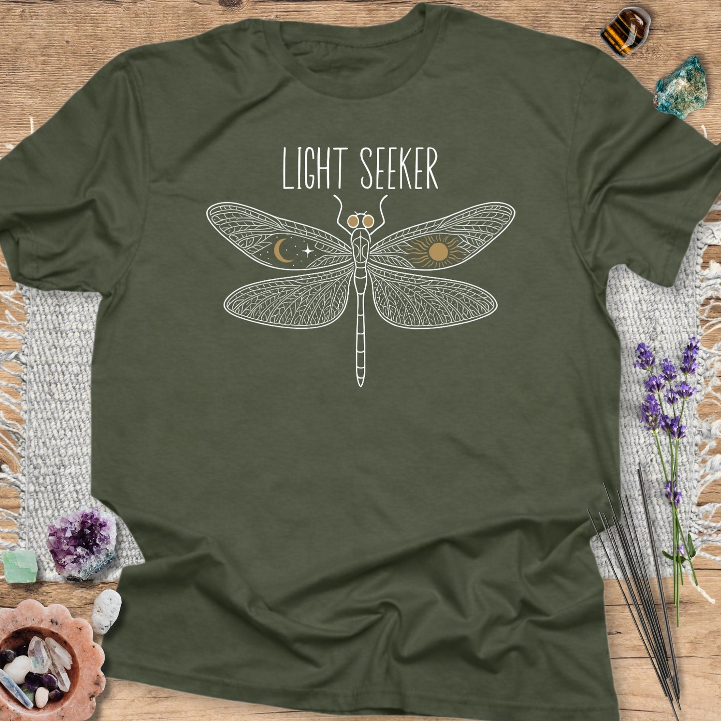 Light Seeker Dragonfly T-Shirt