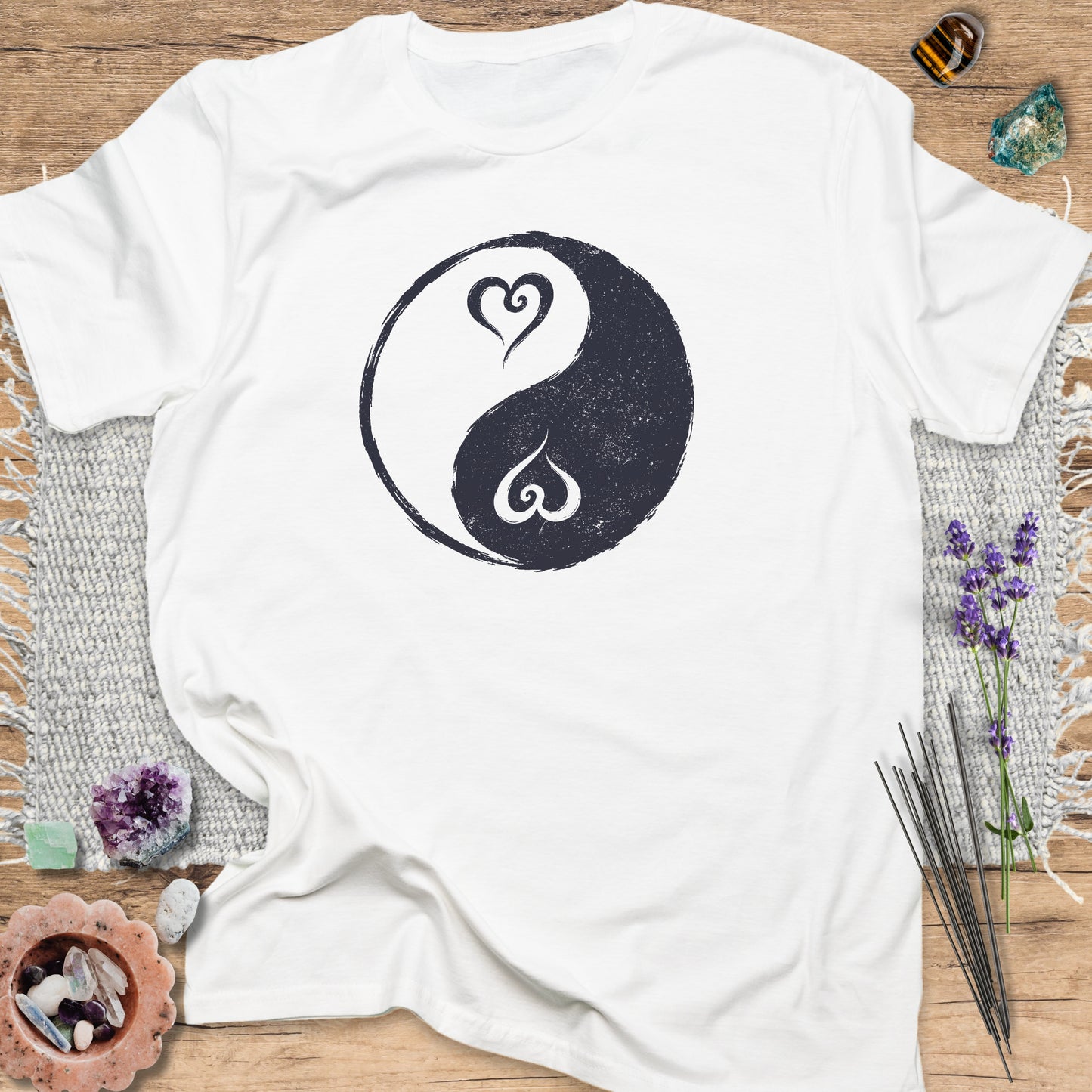 Yin Yang Heart T-Shirt