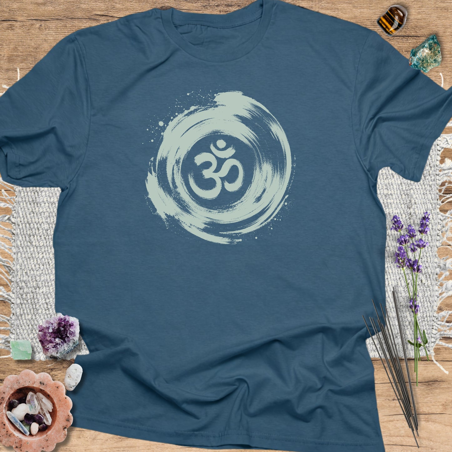 Om Brushstroke T-Shirt